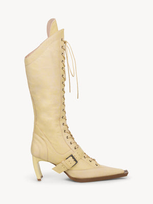 XSerpent High Boots Distressed Yellow