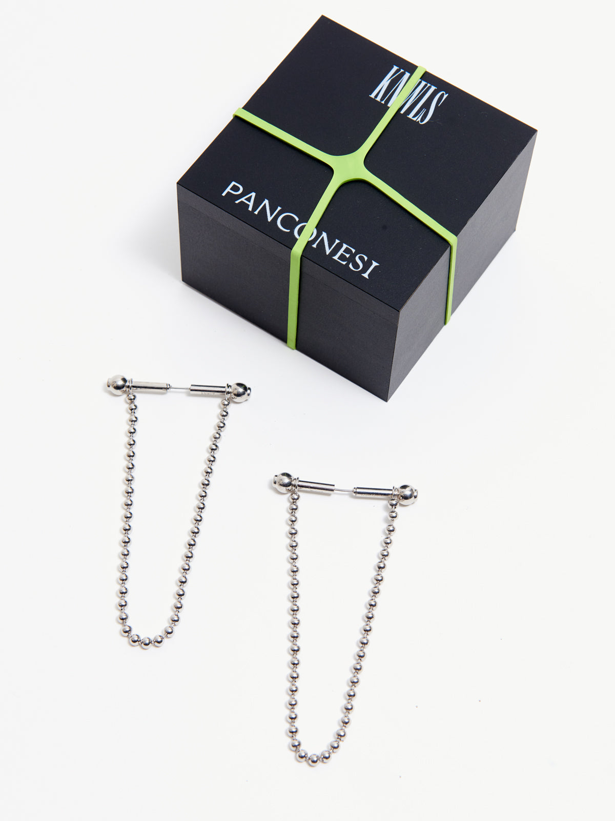 KNWLS x Panconesi Barbell Earrings Large