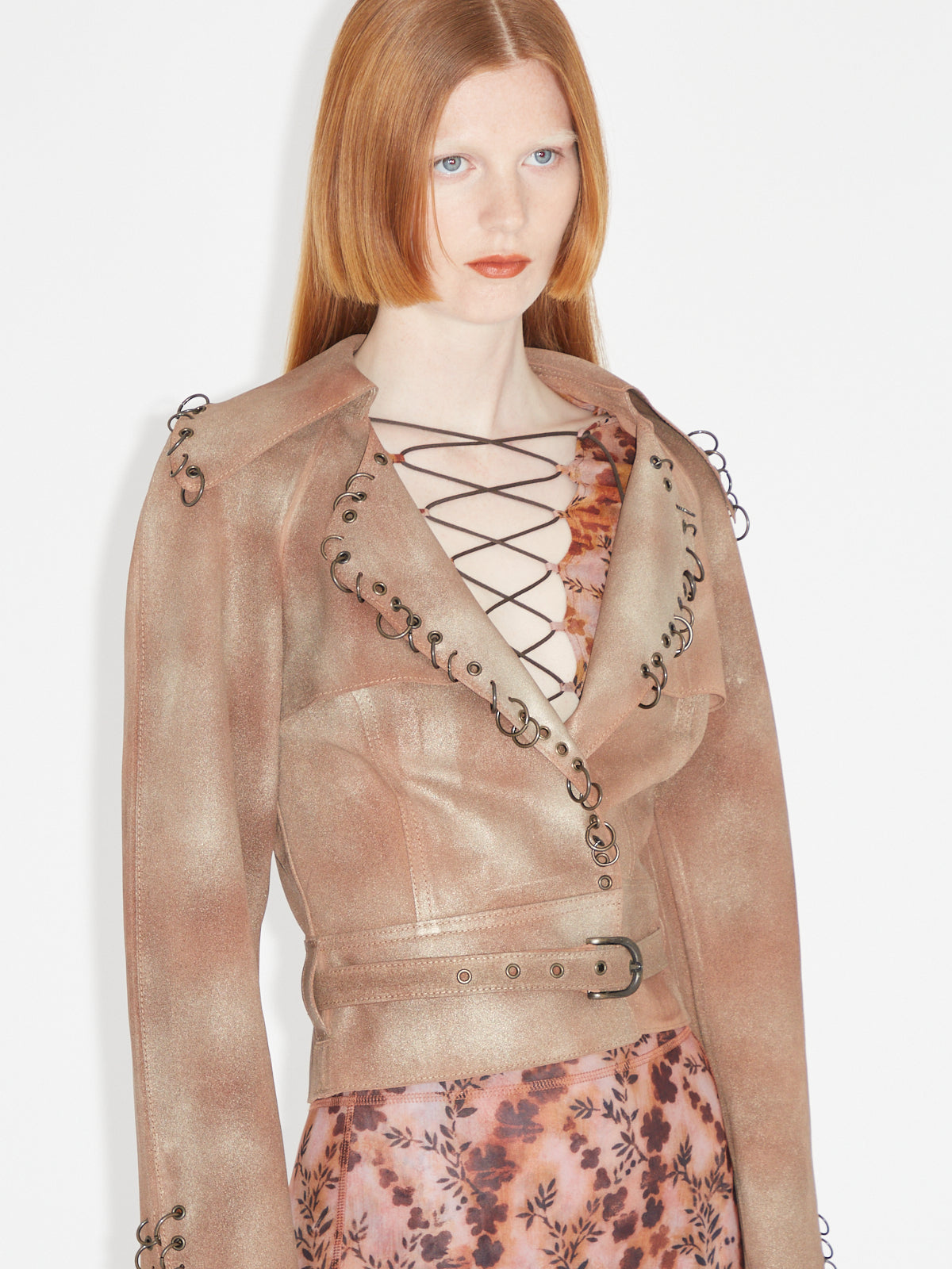 Helix Jacket Brown Bronze
