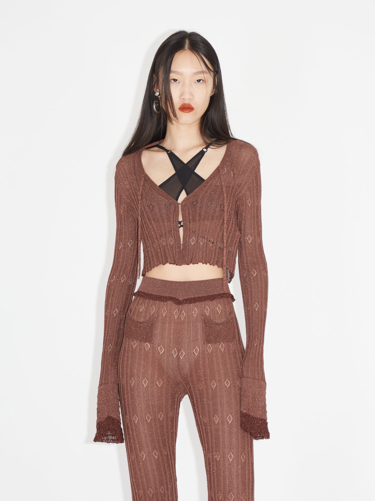 Nexx Cardigan Dark Glitter