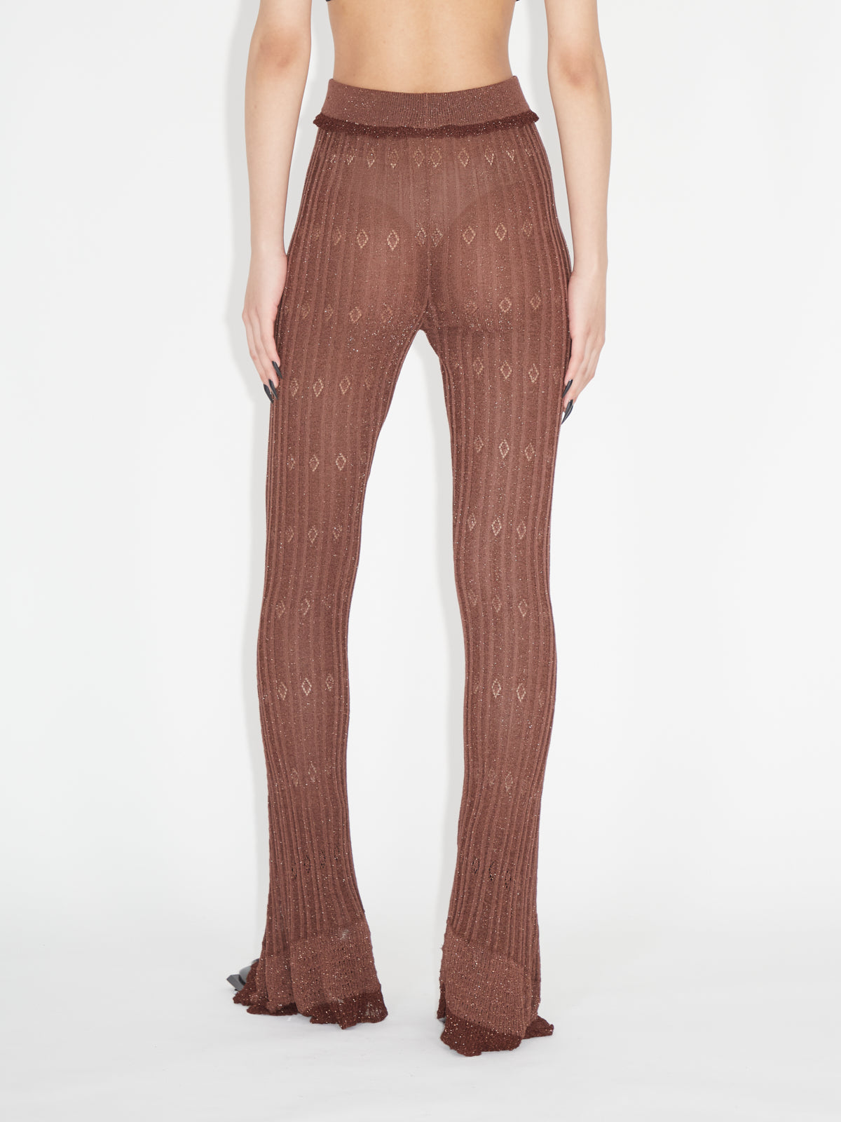 Nexx Trousers Dark Glitter