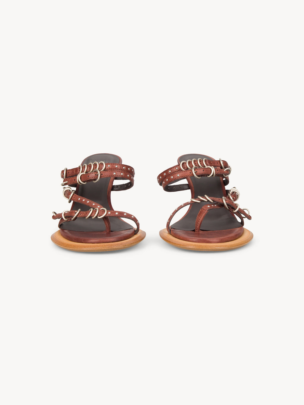 Scythe Sandals Burgundy