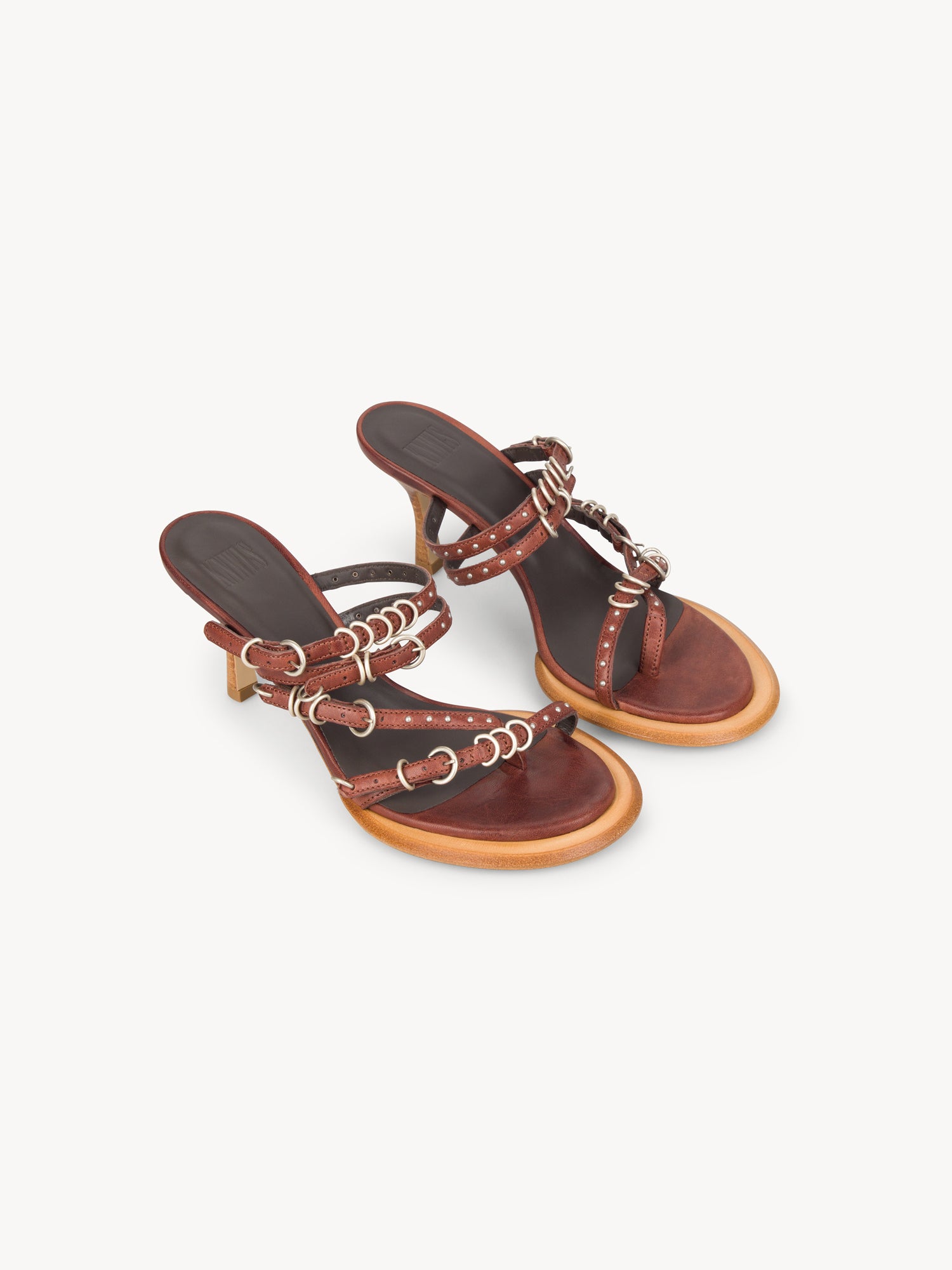 Scythe Sandals Burgundy