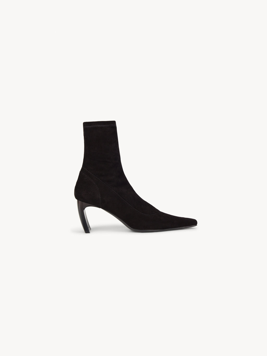Serpent Sock Boots Black