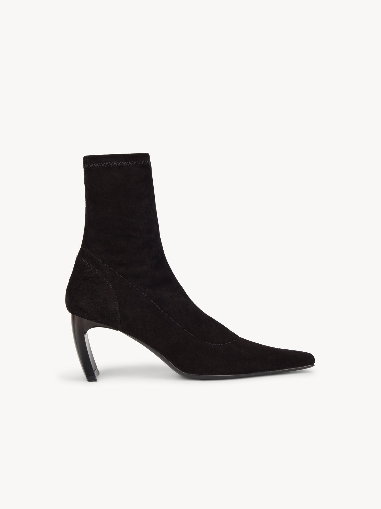 Serpent Sock Boots Black