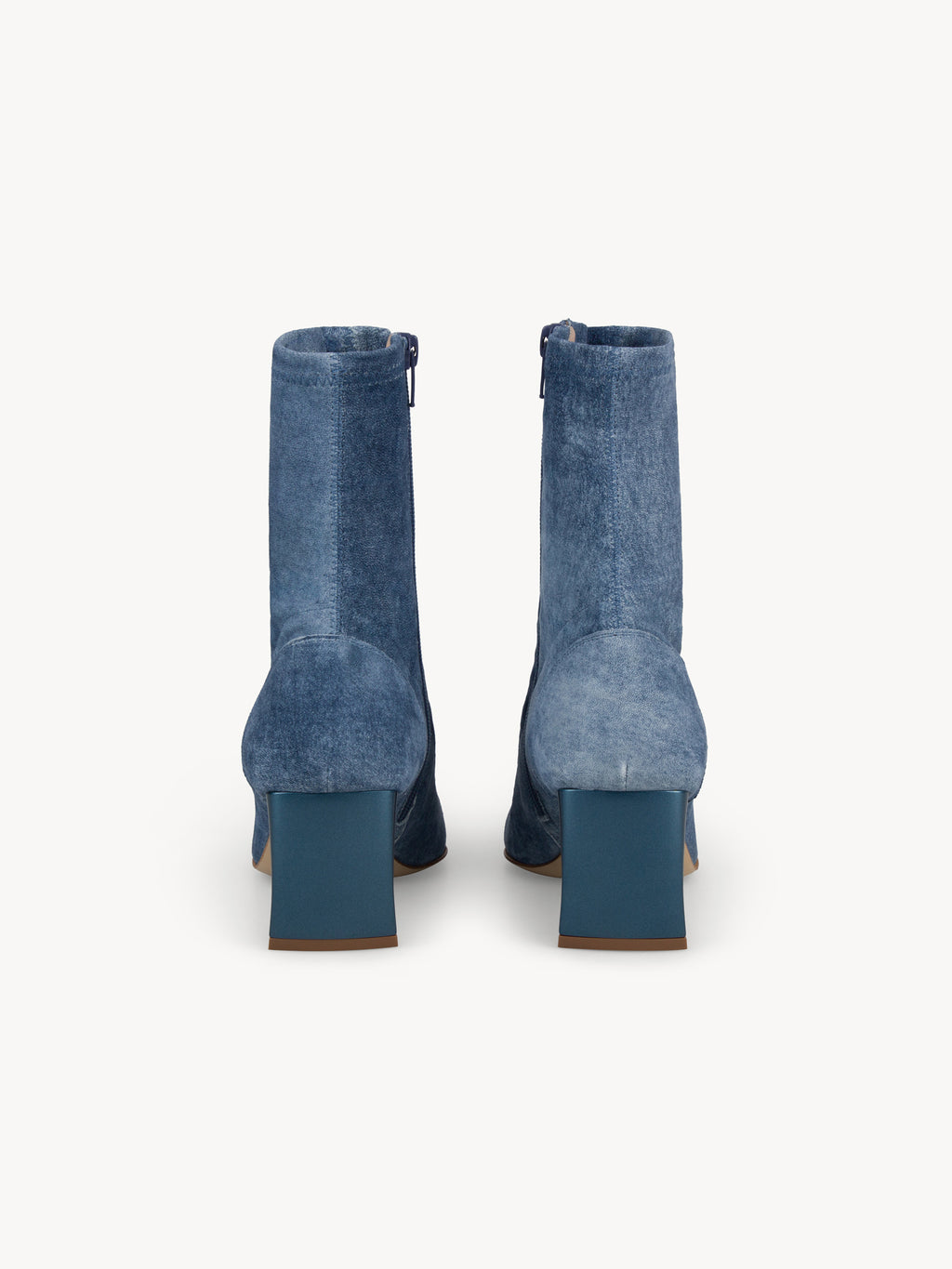 Serpent Sock Boots Washed Blue