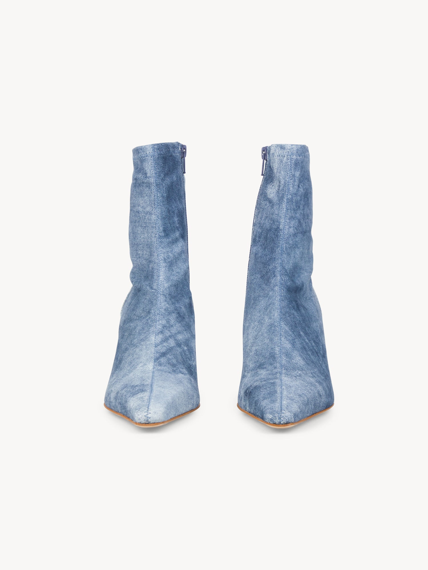 Serpent Sock Boots Washed Blue