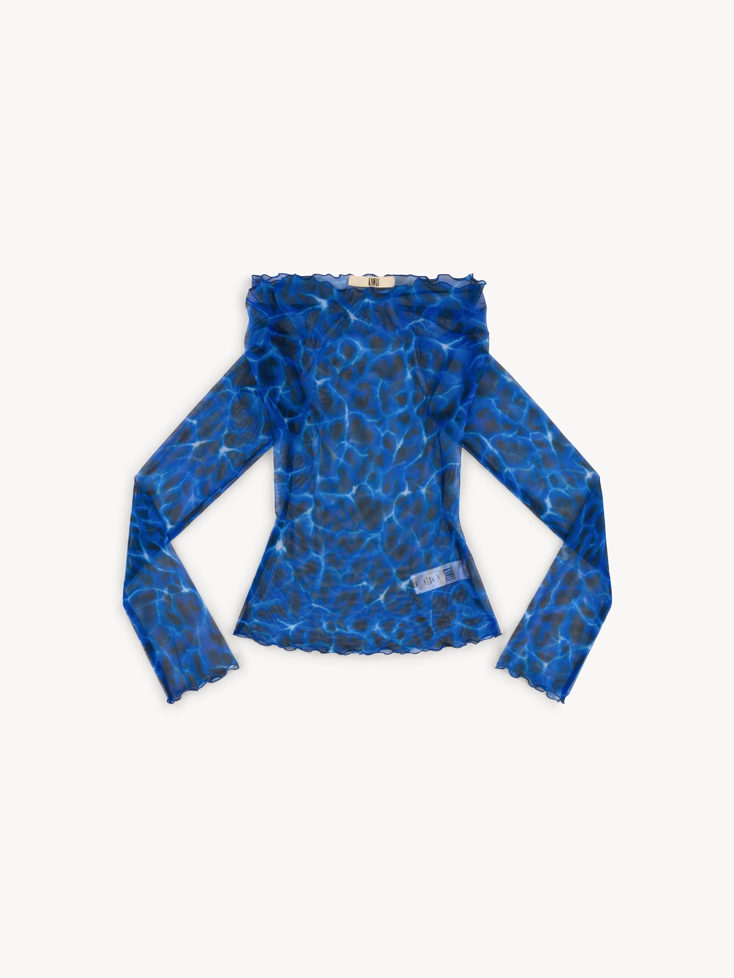 Clavicle Top Aqua Leo