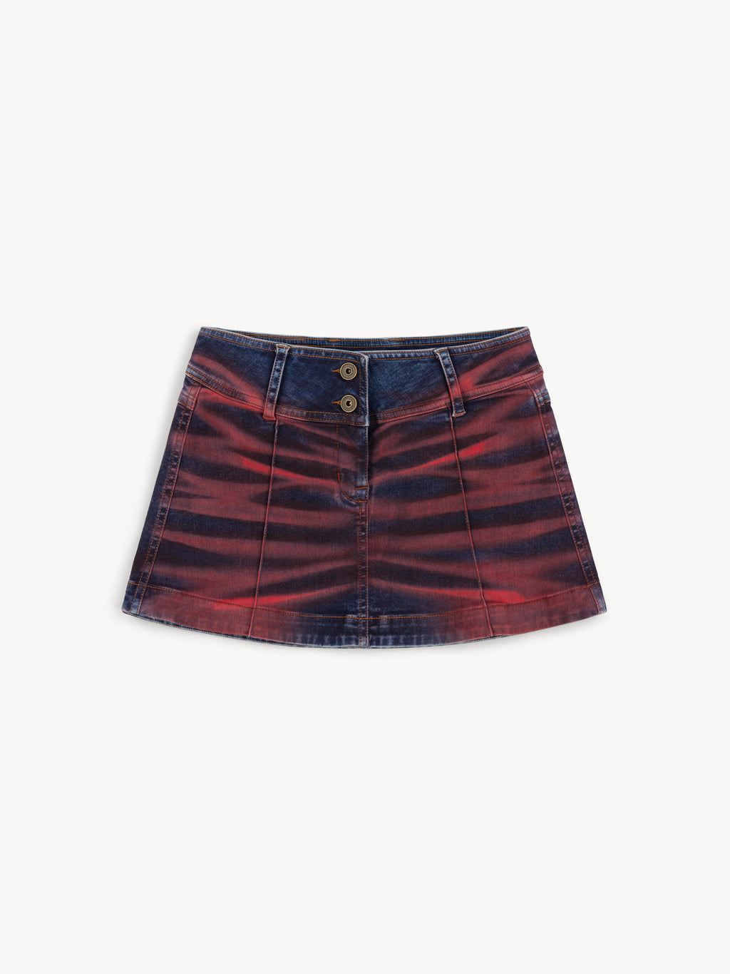 Harley Skirt Crease Red