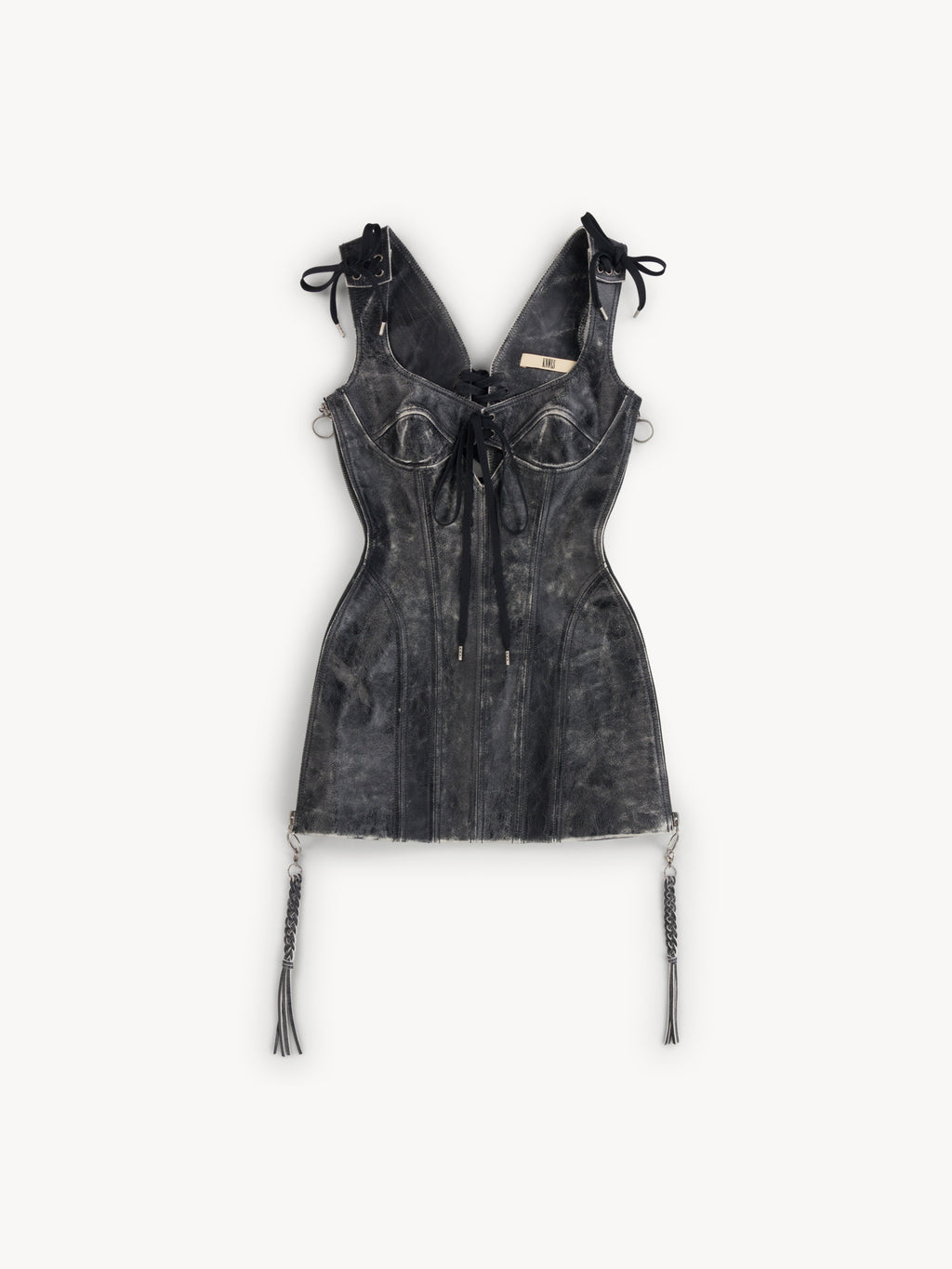 Nihil Dress Moto Black