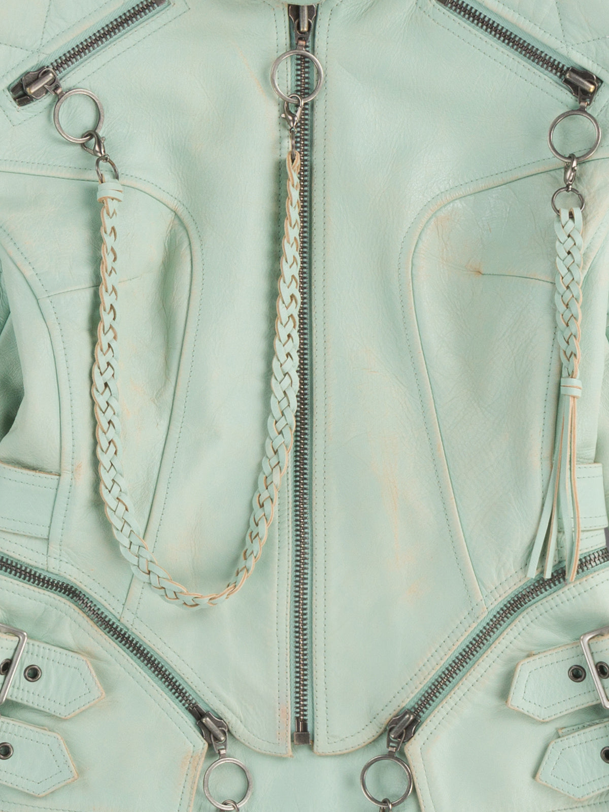 Nihil Jacket Moto Teal