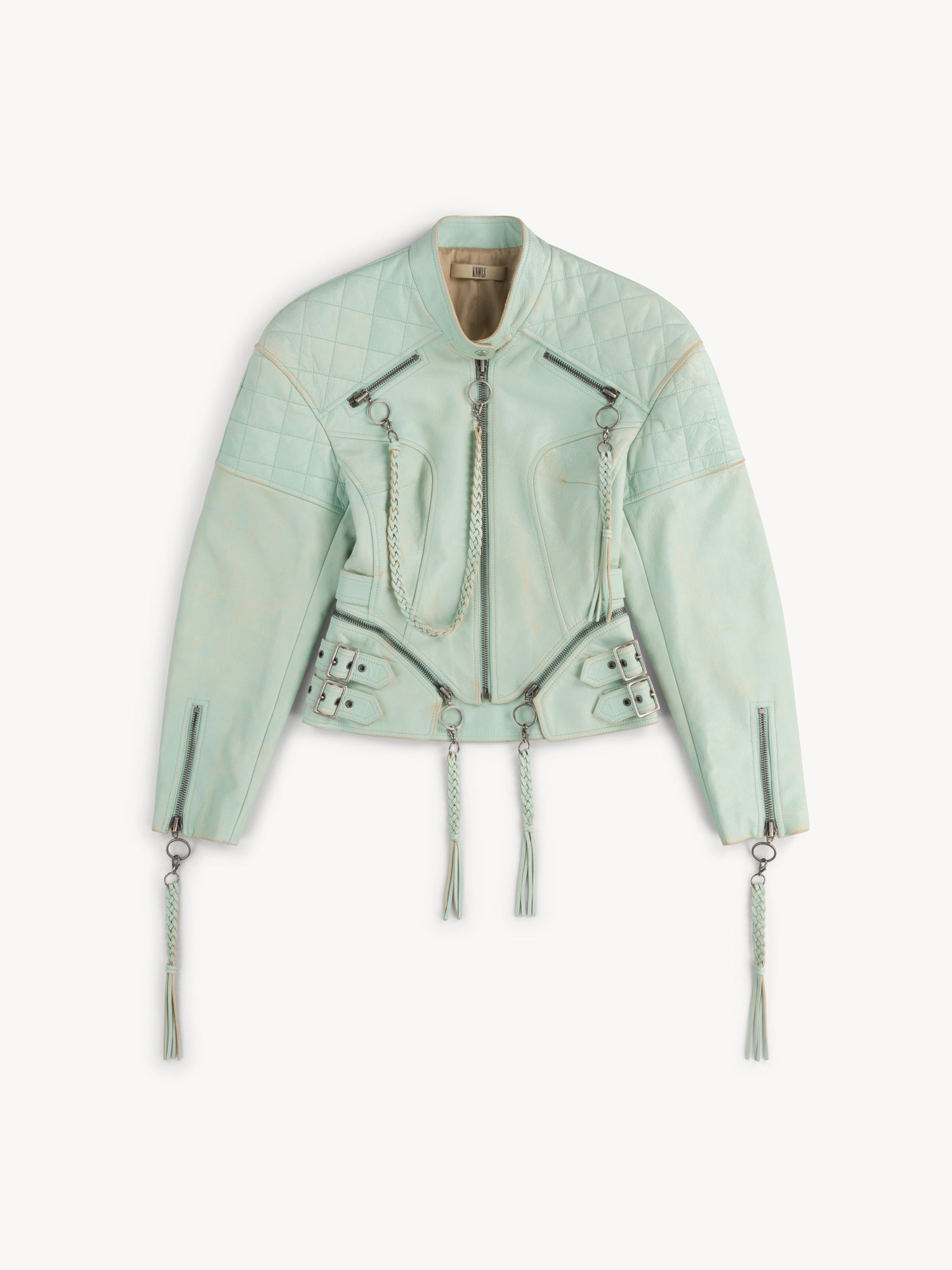 Nihil Jacket Moto Teal