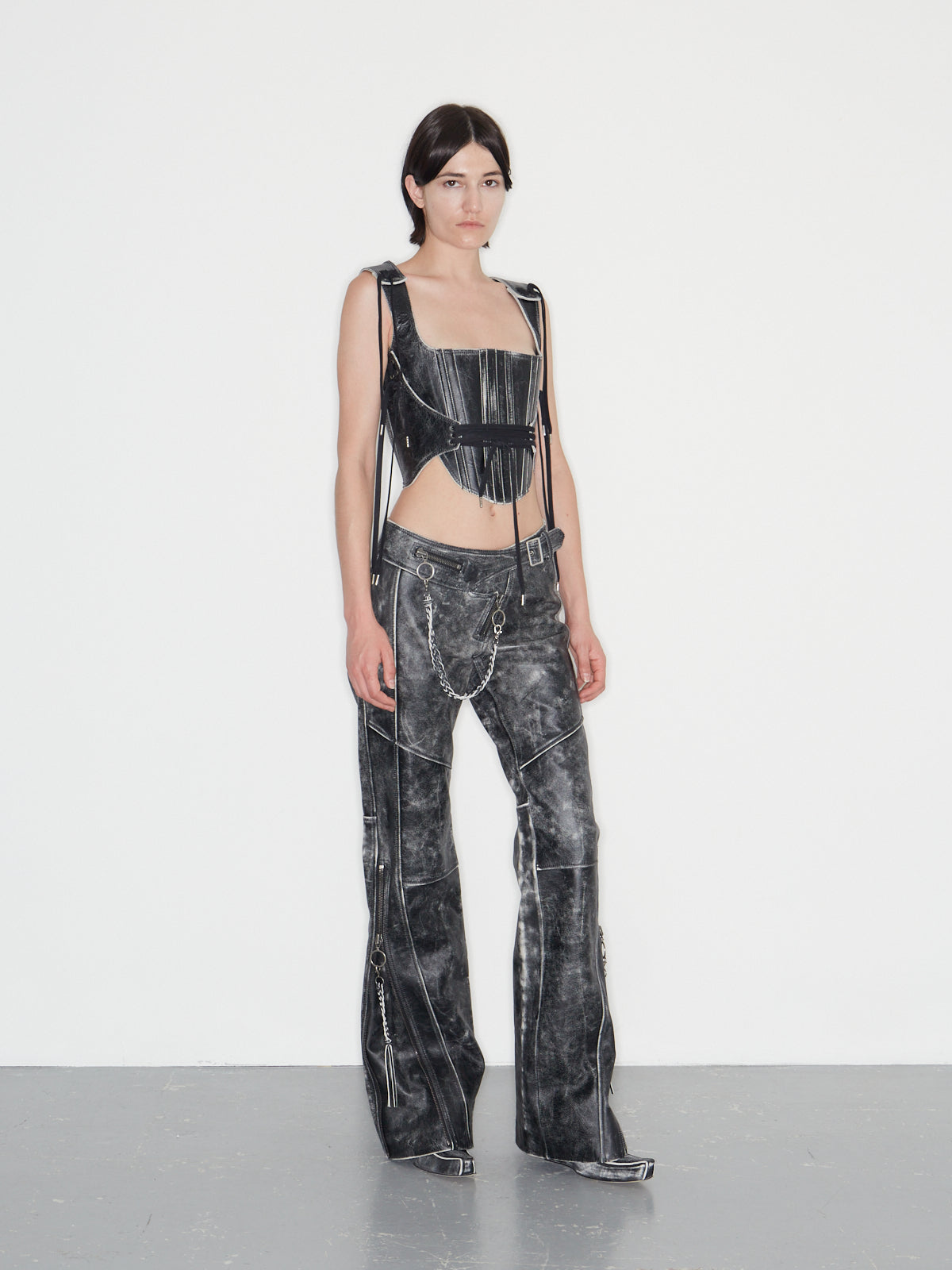 Nihil Trousers Moto Black