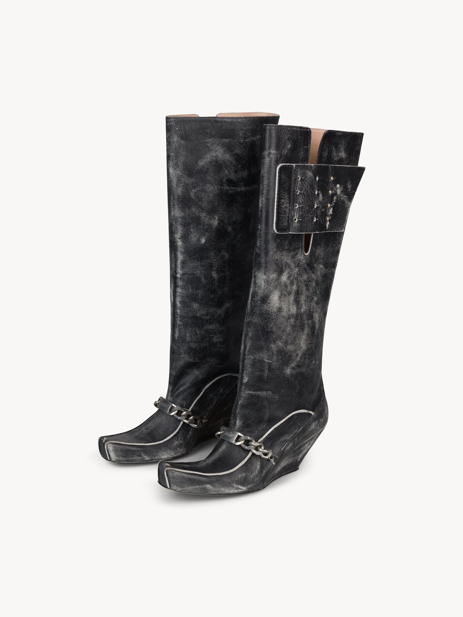 Precious Rider Boots Moto Black