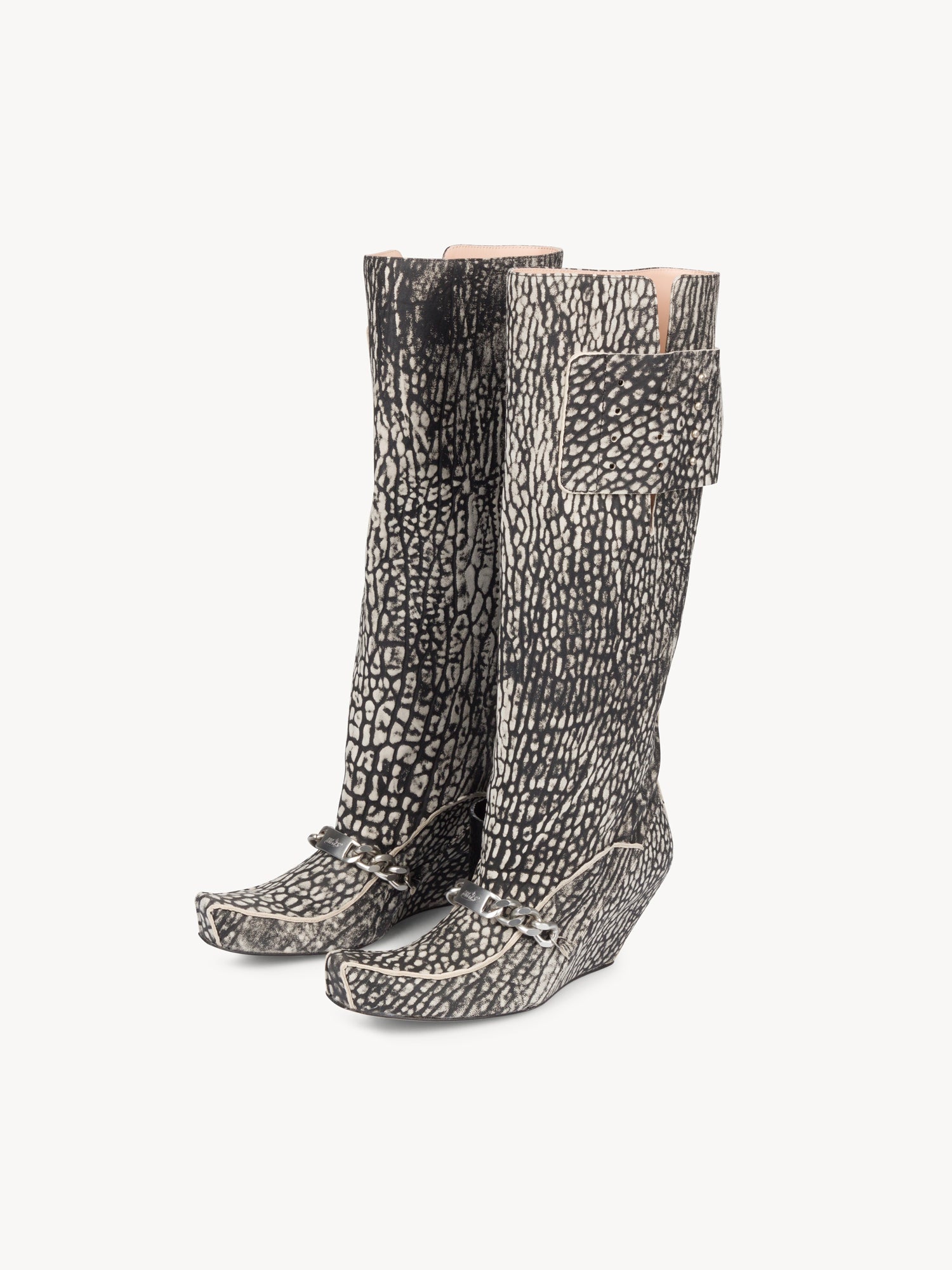 Precious Rider Boots Speckly Black