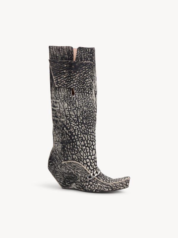 Precious Rider Boots Speckly Black