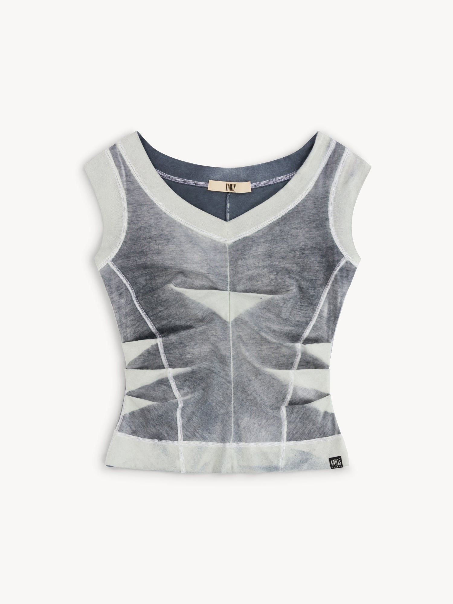Raze Top Washed Grey