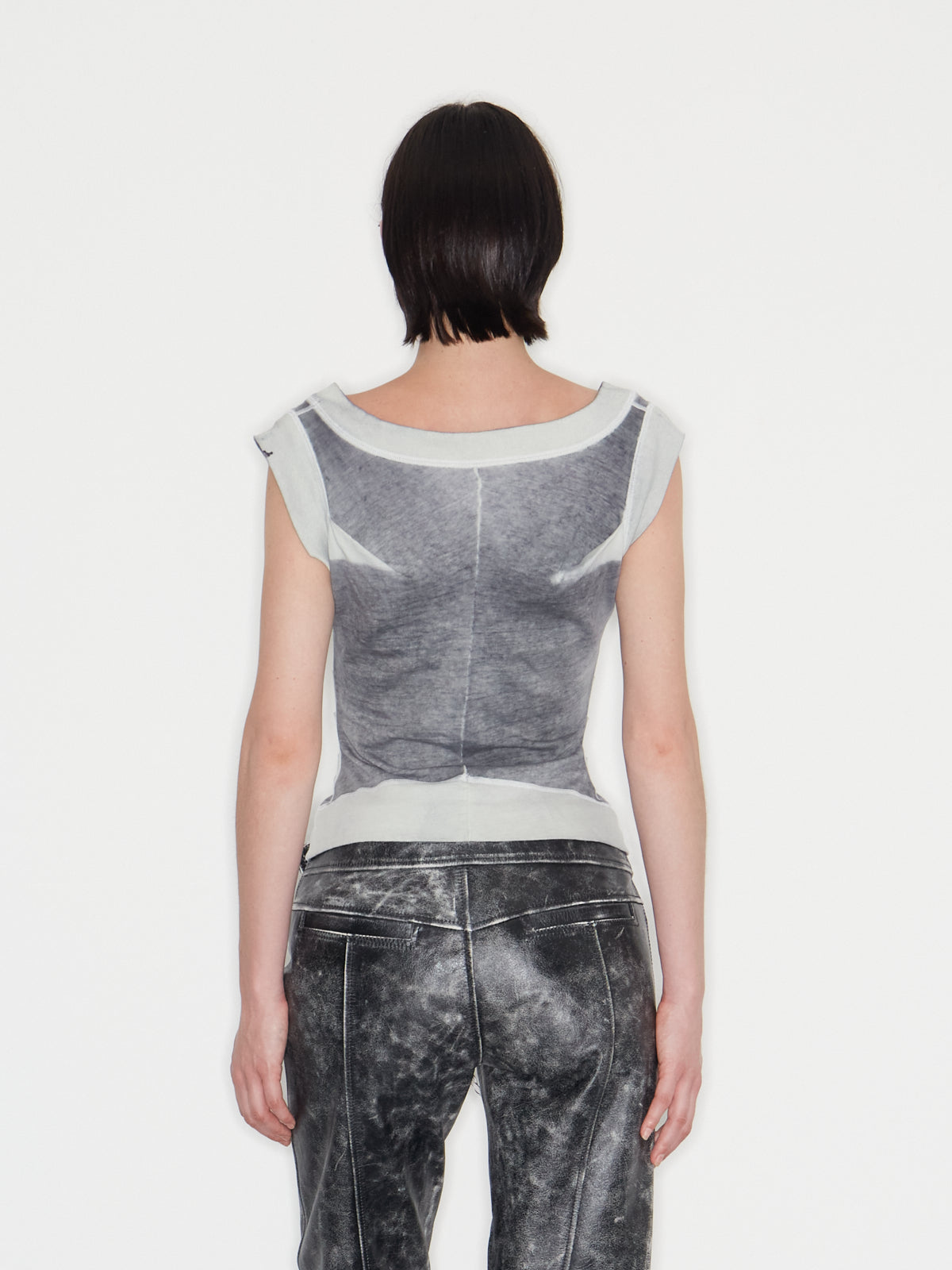 Raze Top Washed Grey
