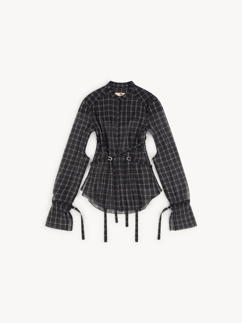 Thrall Shirt Moto Check Black