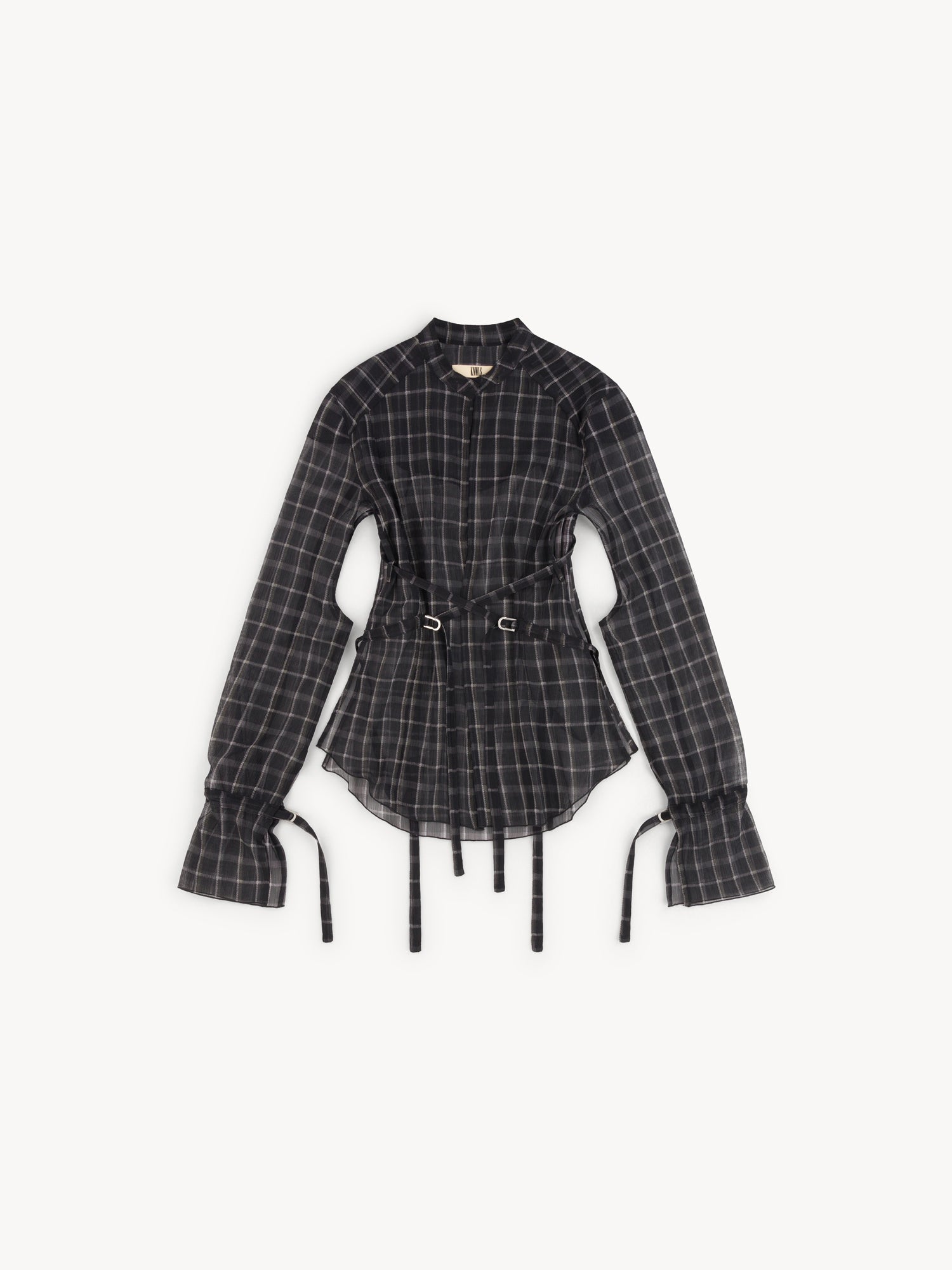 Thrall Shirt Moto Check Black