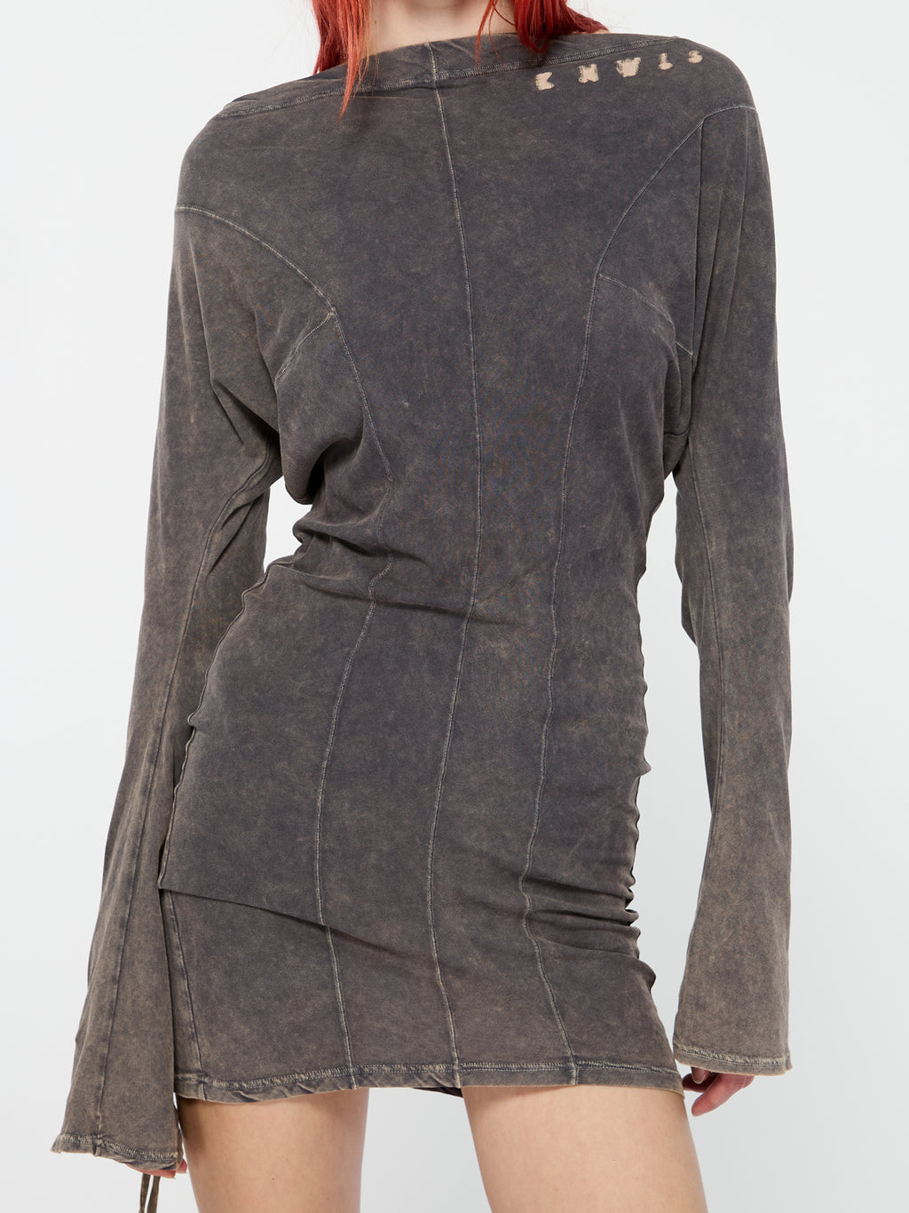 Ace Longsleeve Dress Ash KNWLS Ace Longsleeve Dress Ash KNWLS