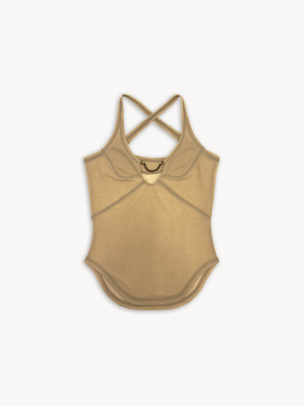 Chain Tank Almond