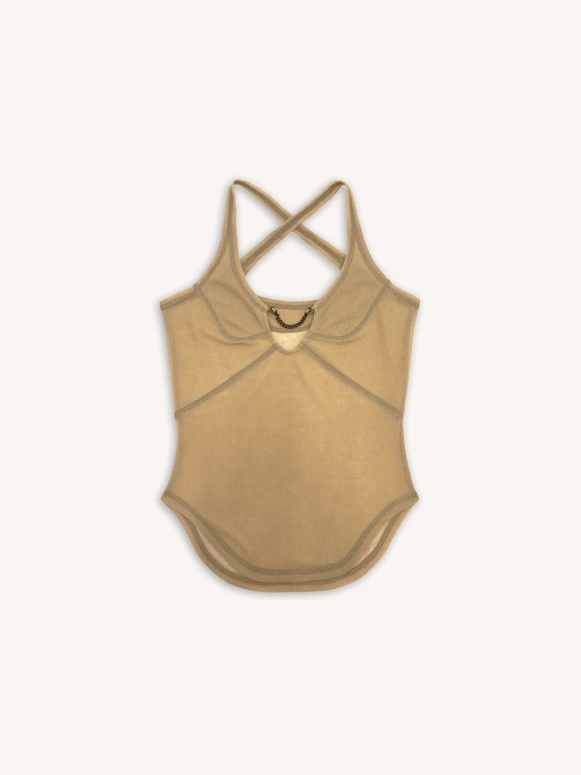 Chain Tank Almond