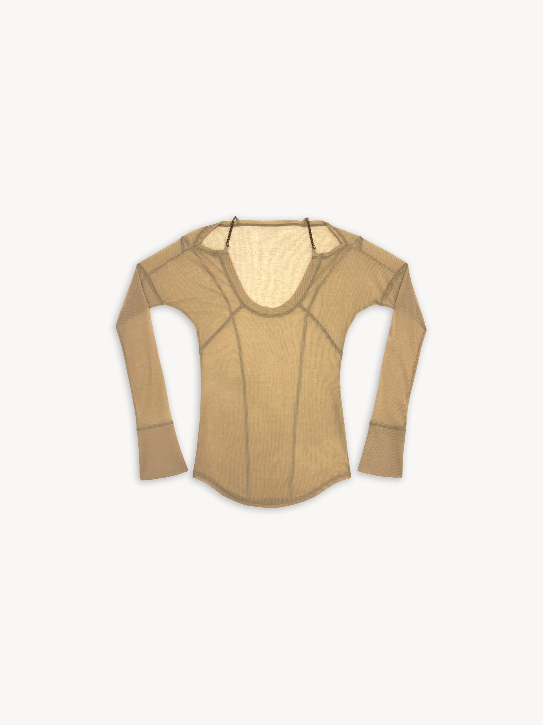 Chain Tunic Almond