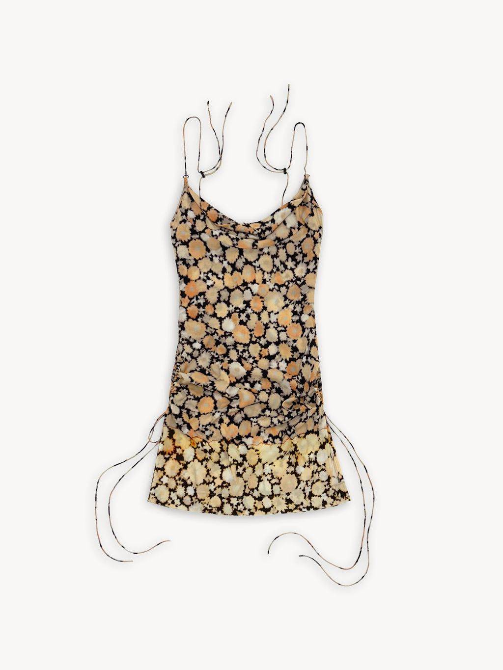Coil Dress Hazy Floral