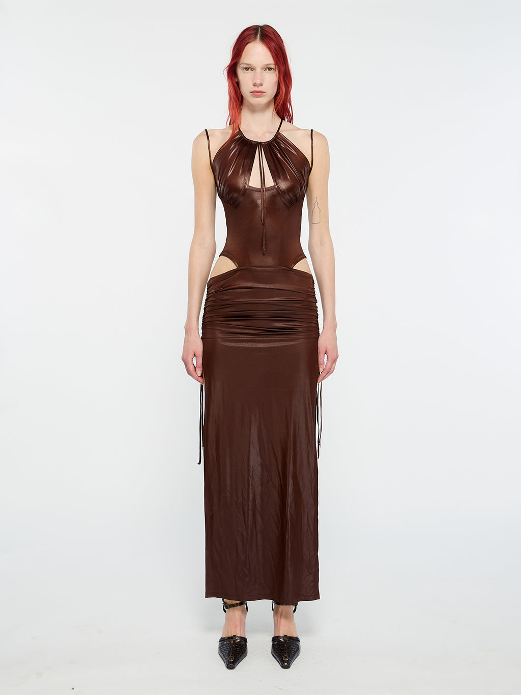 CU Dress Brown Burn