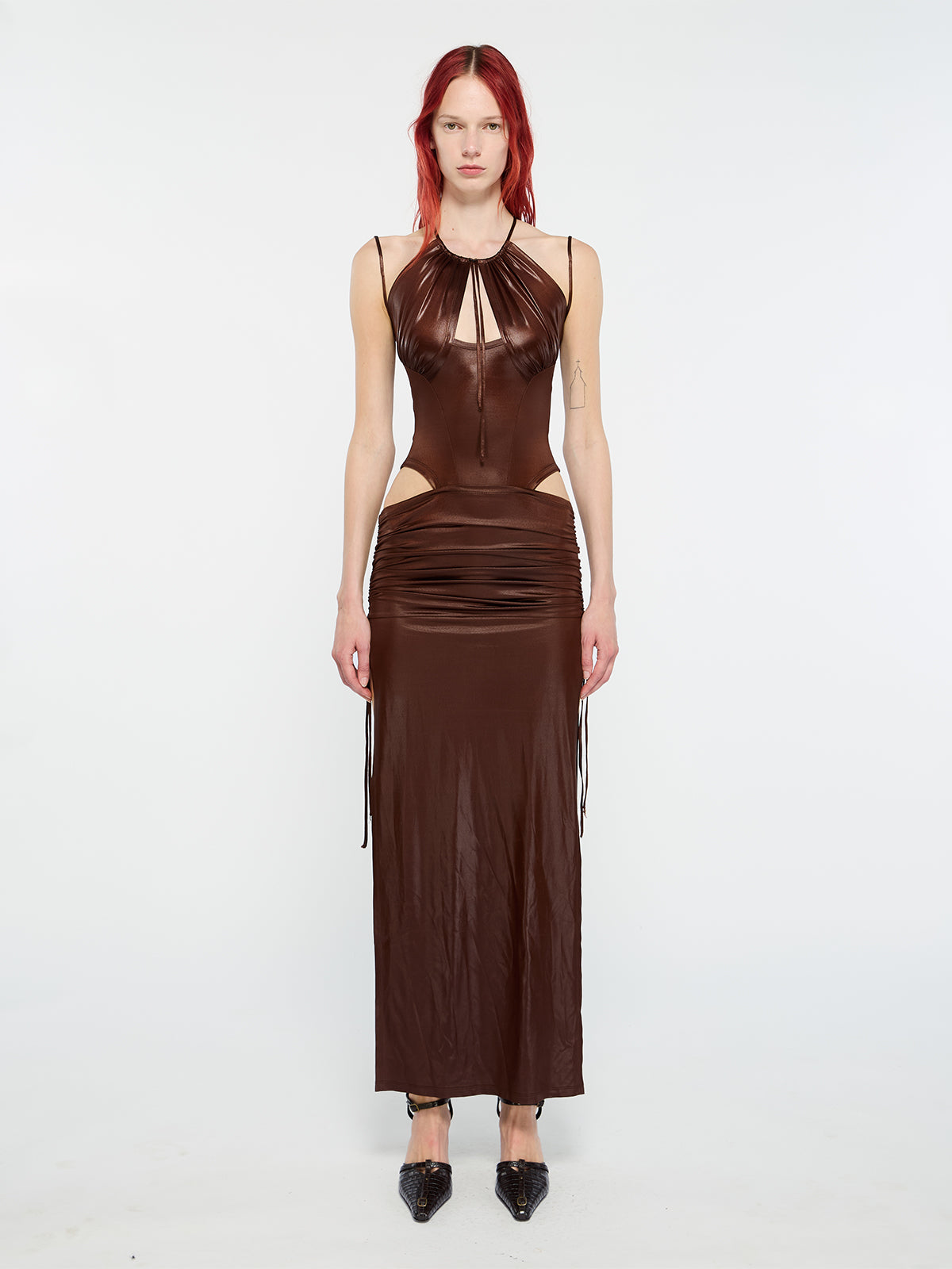 CU Dress Brown Burn