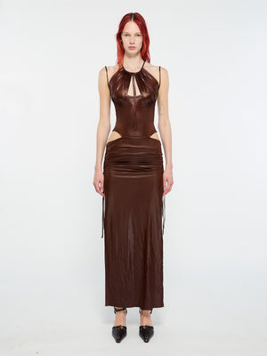 CU Dress Brown Burn