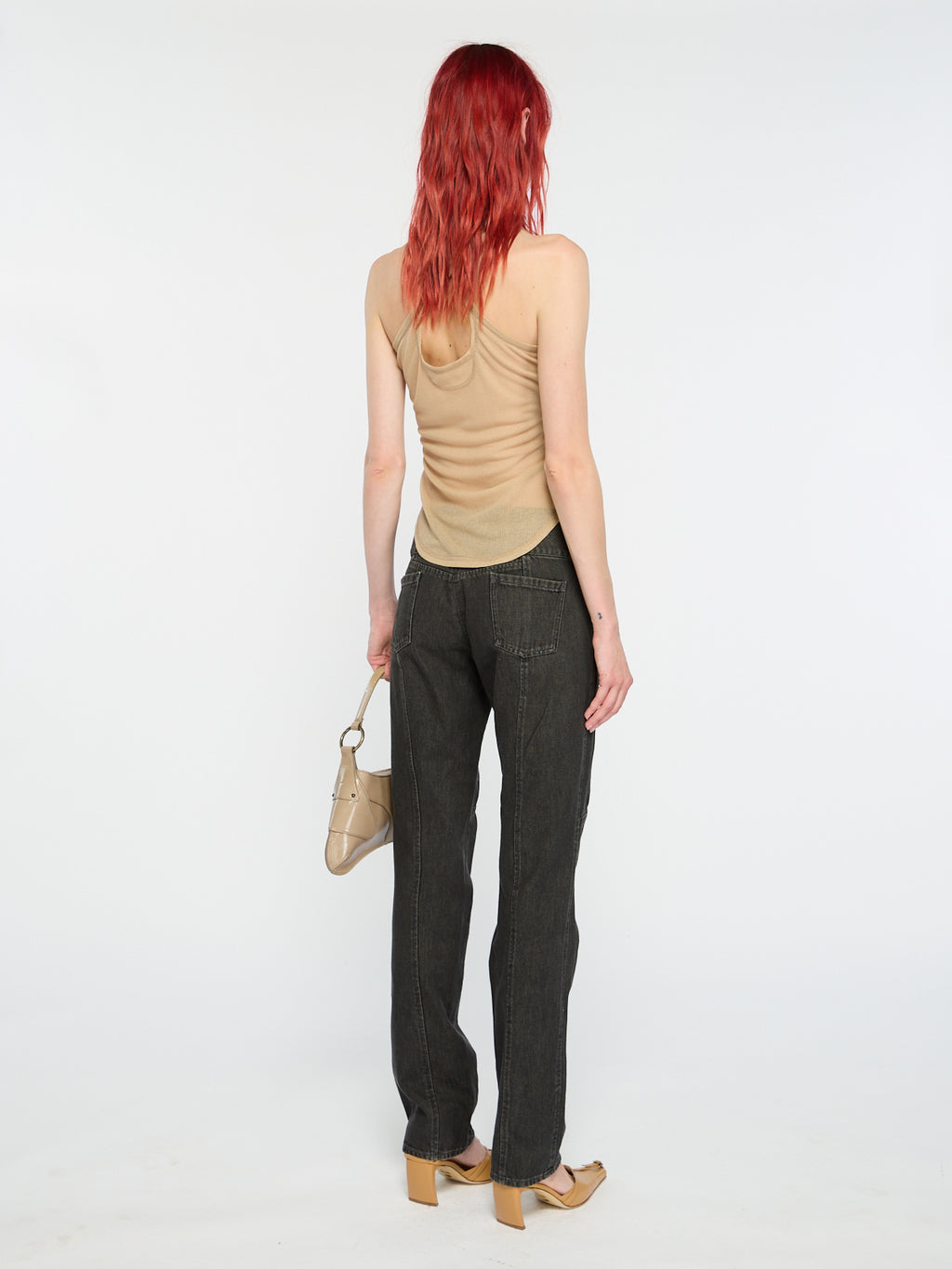 Chain Tank Almond
