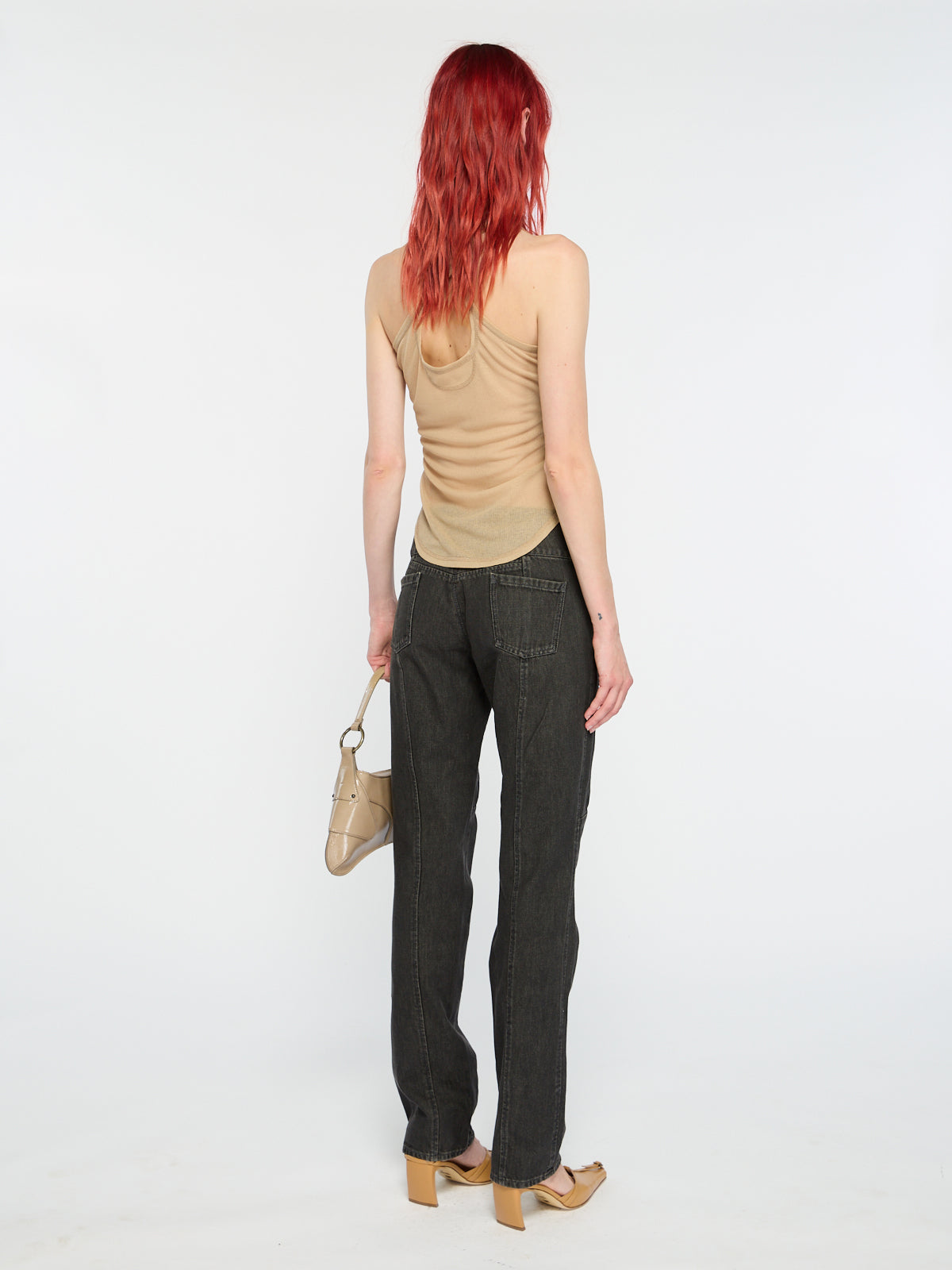 Chain Tank Almond