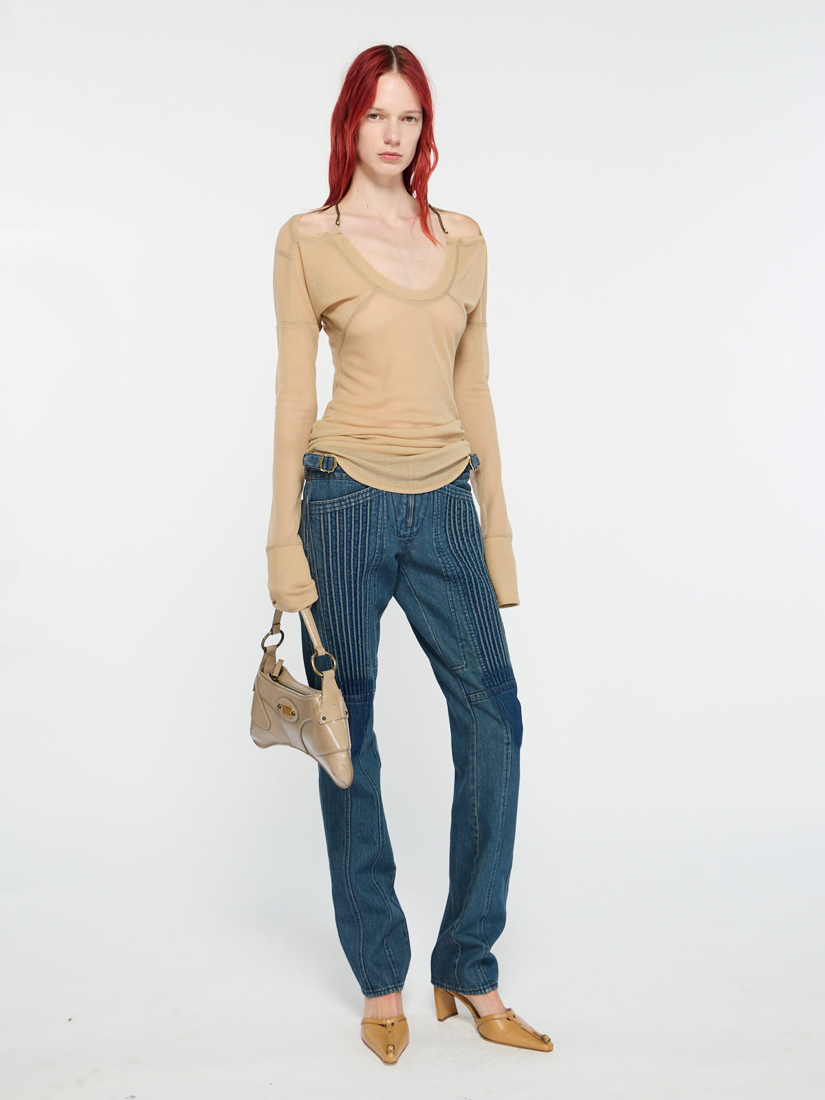 Chain Tunic Almond