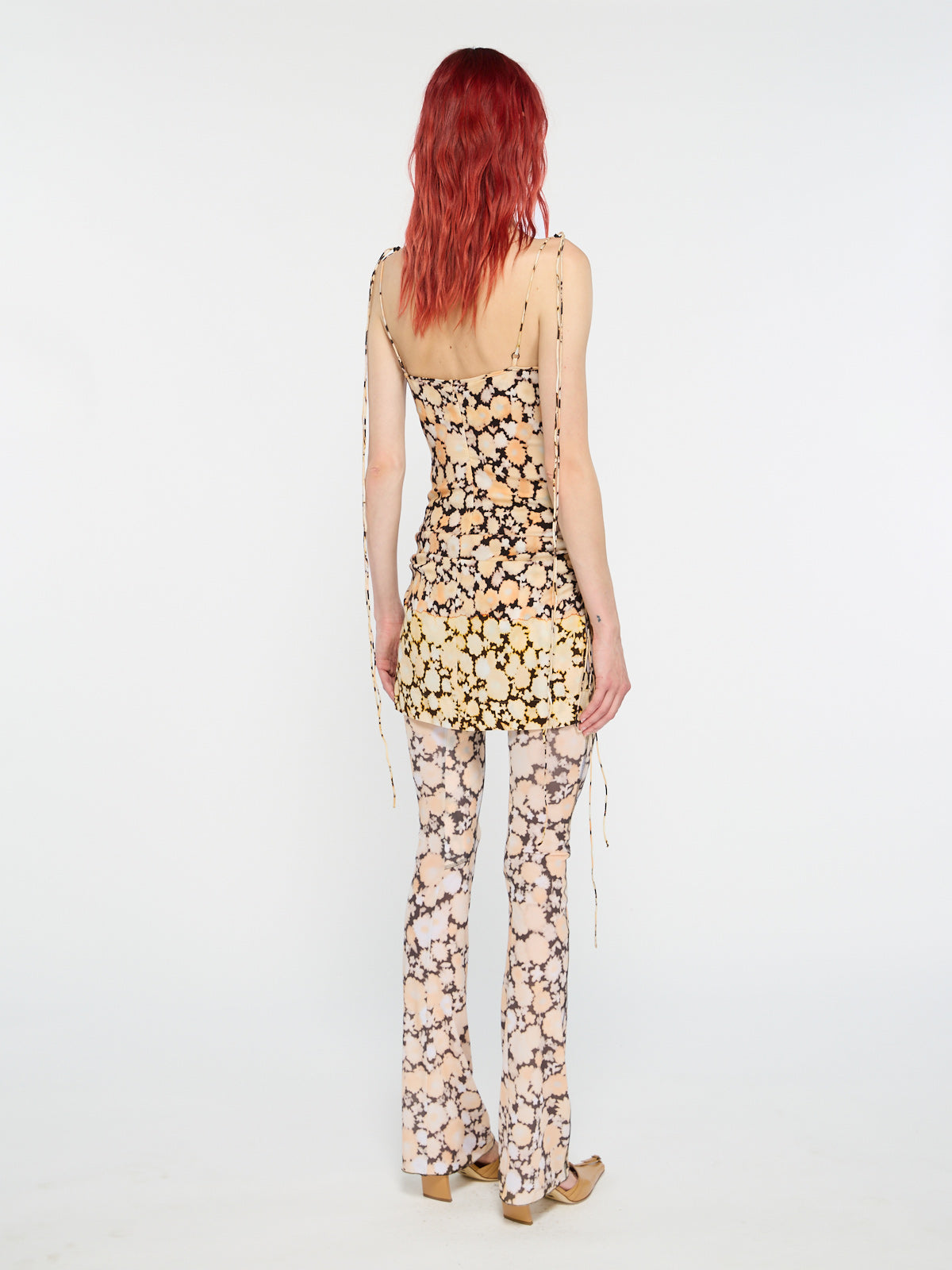 Coil Dress Hazy Floral