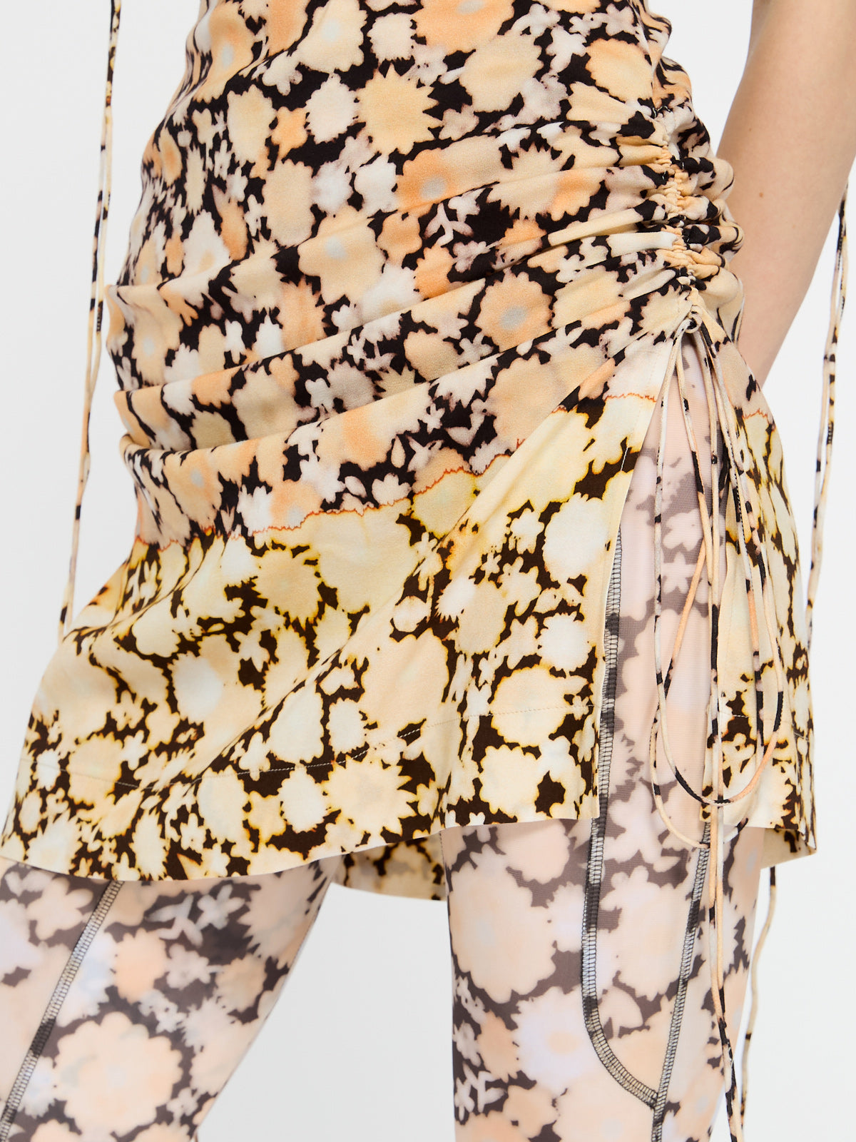 Coil Dress Hazy Floral