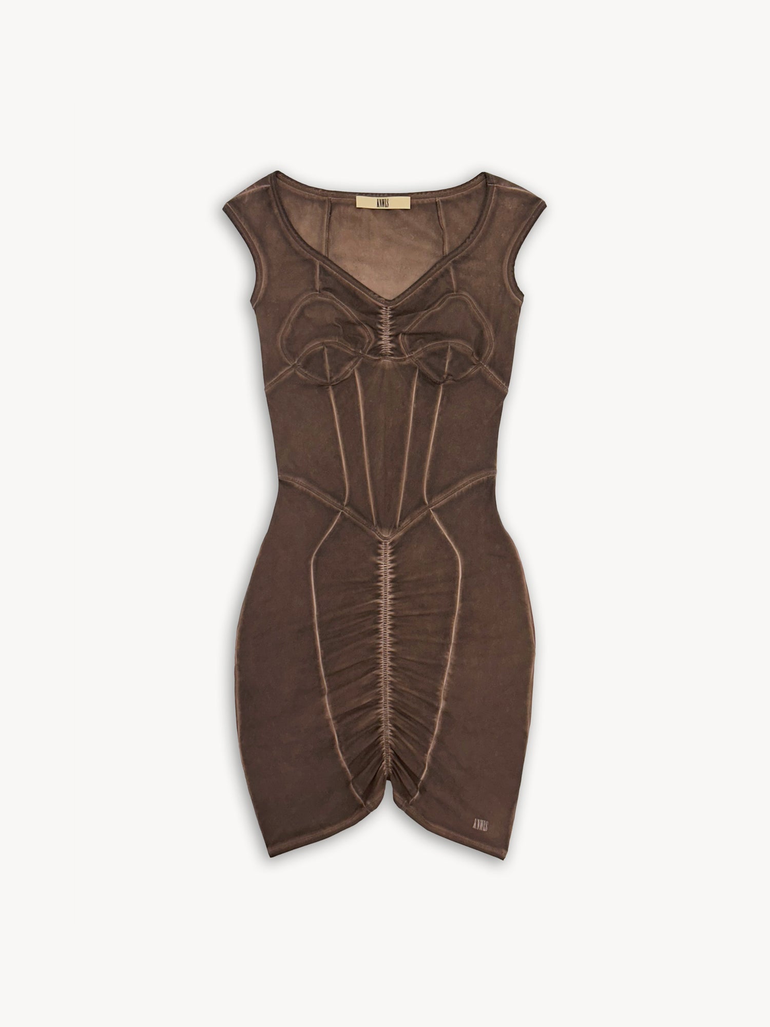 Ghost Dress Brown