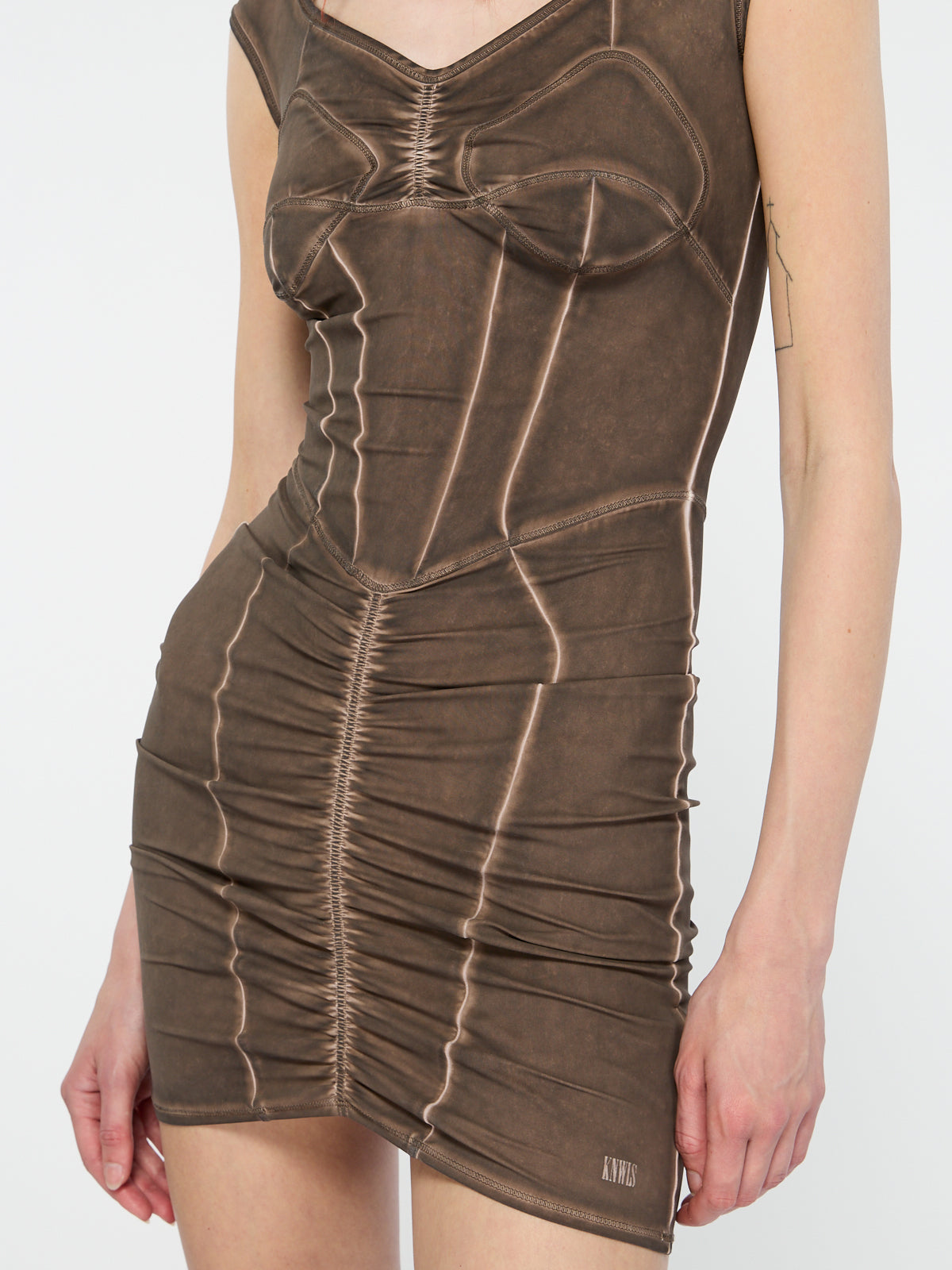 Ghost Dress Brown