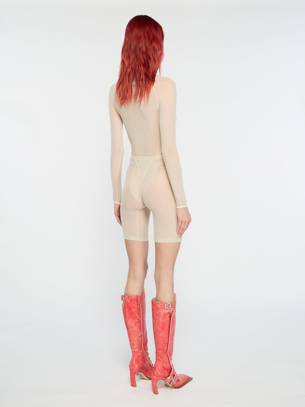 Haze Leotard Ecru