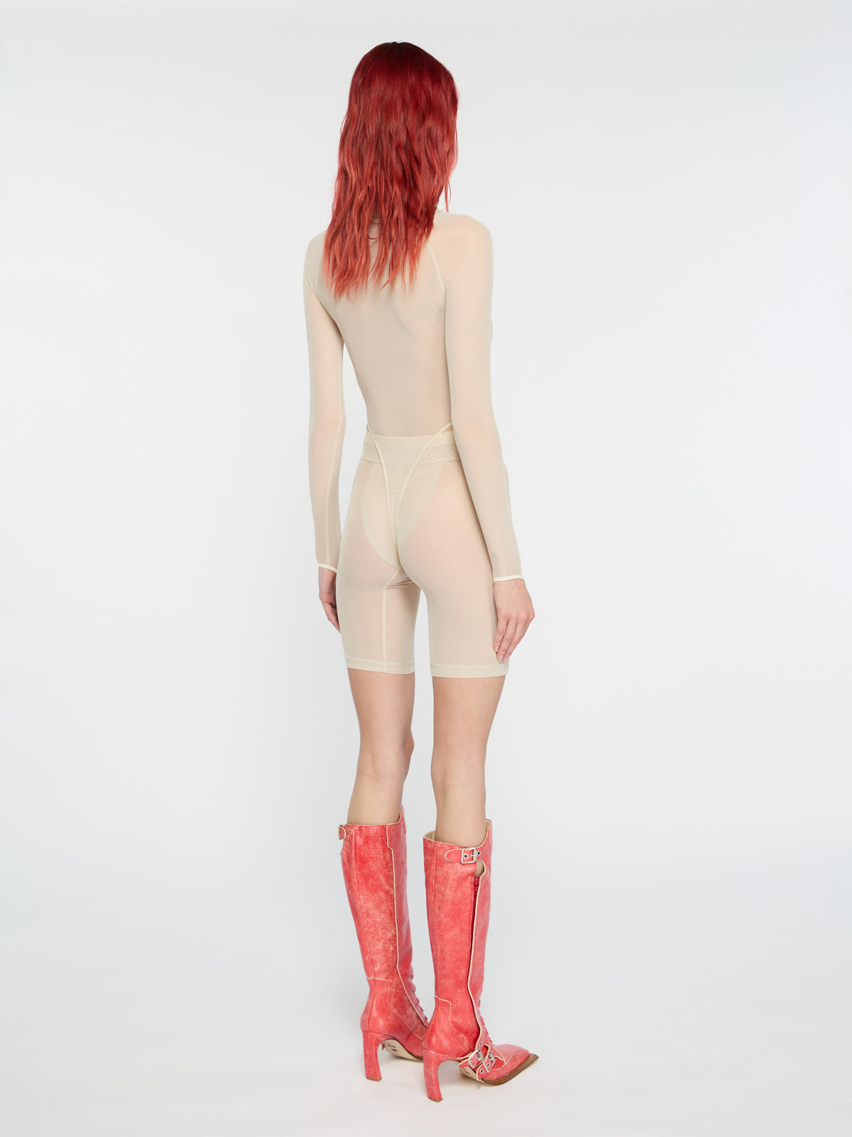 Haze Leotard Ecru