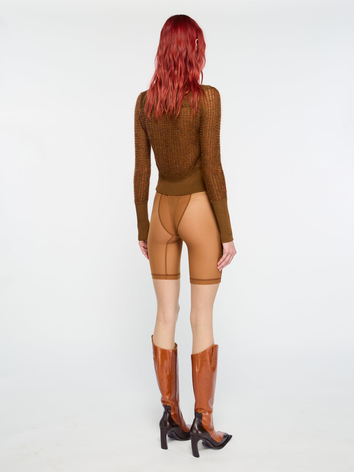 Lena Cardigan Rust