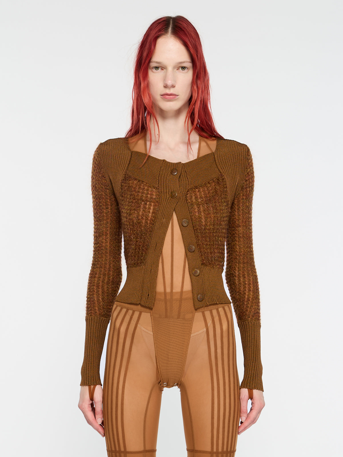 Lena Cardigan Rust
