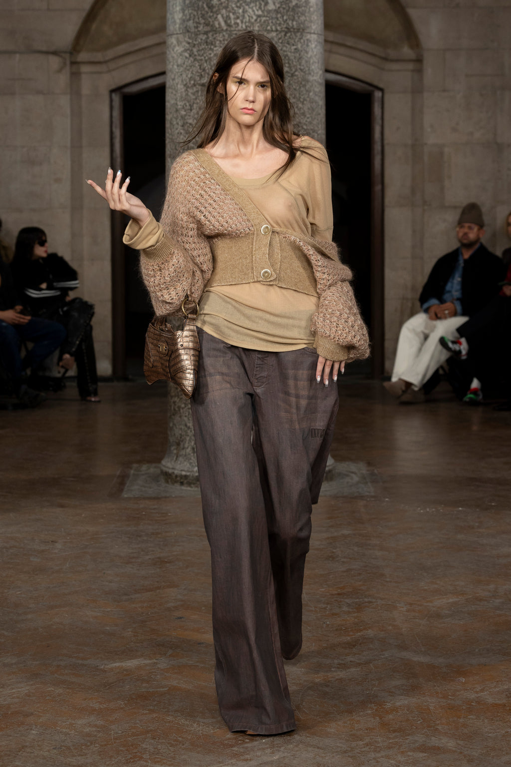 Chain Tunic Almond