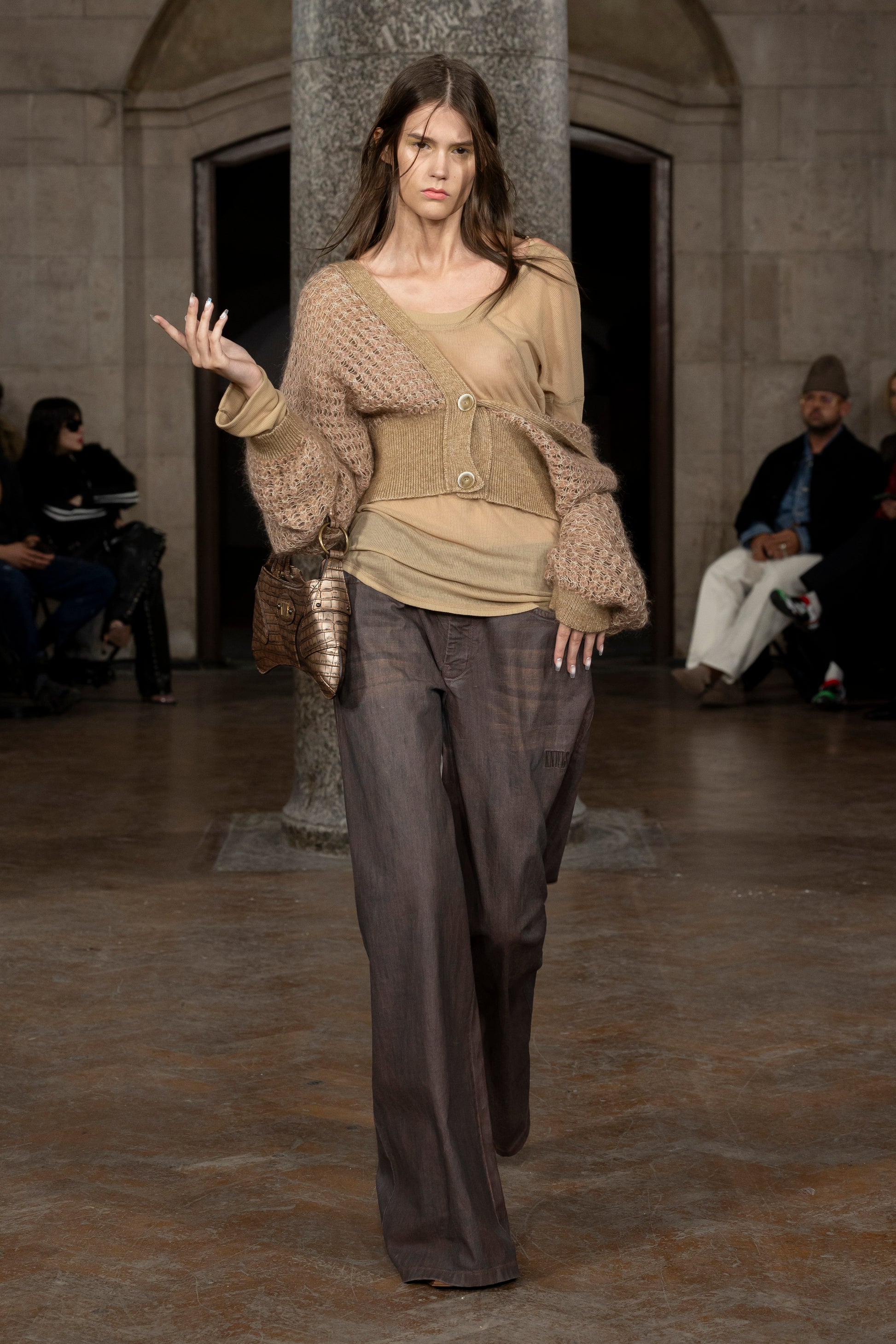 Chain Tunic Almond
