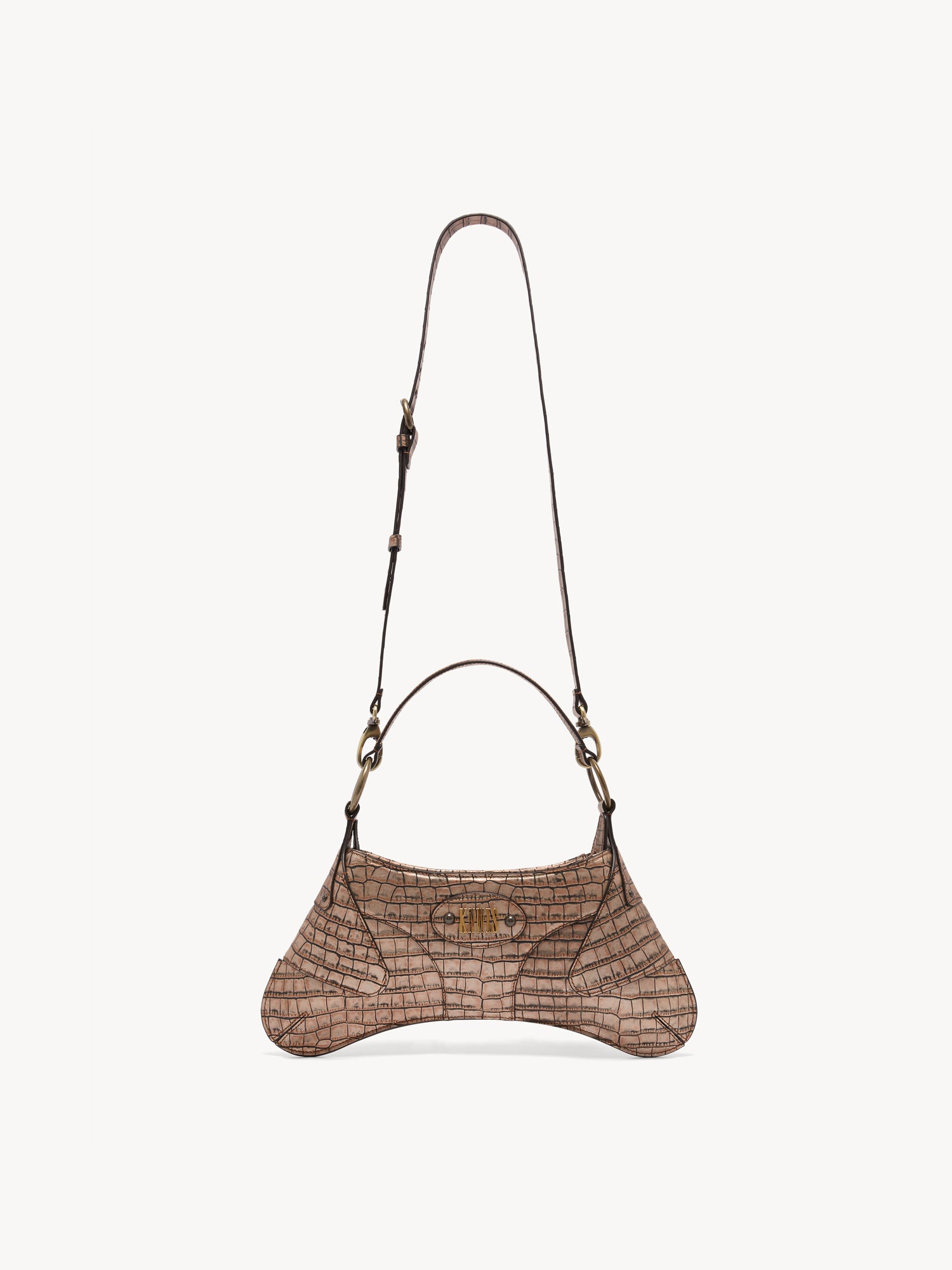 Razr Bag Copper Croc