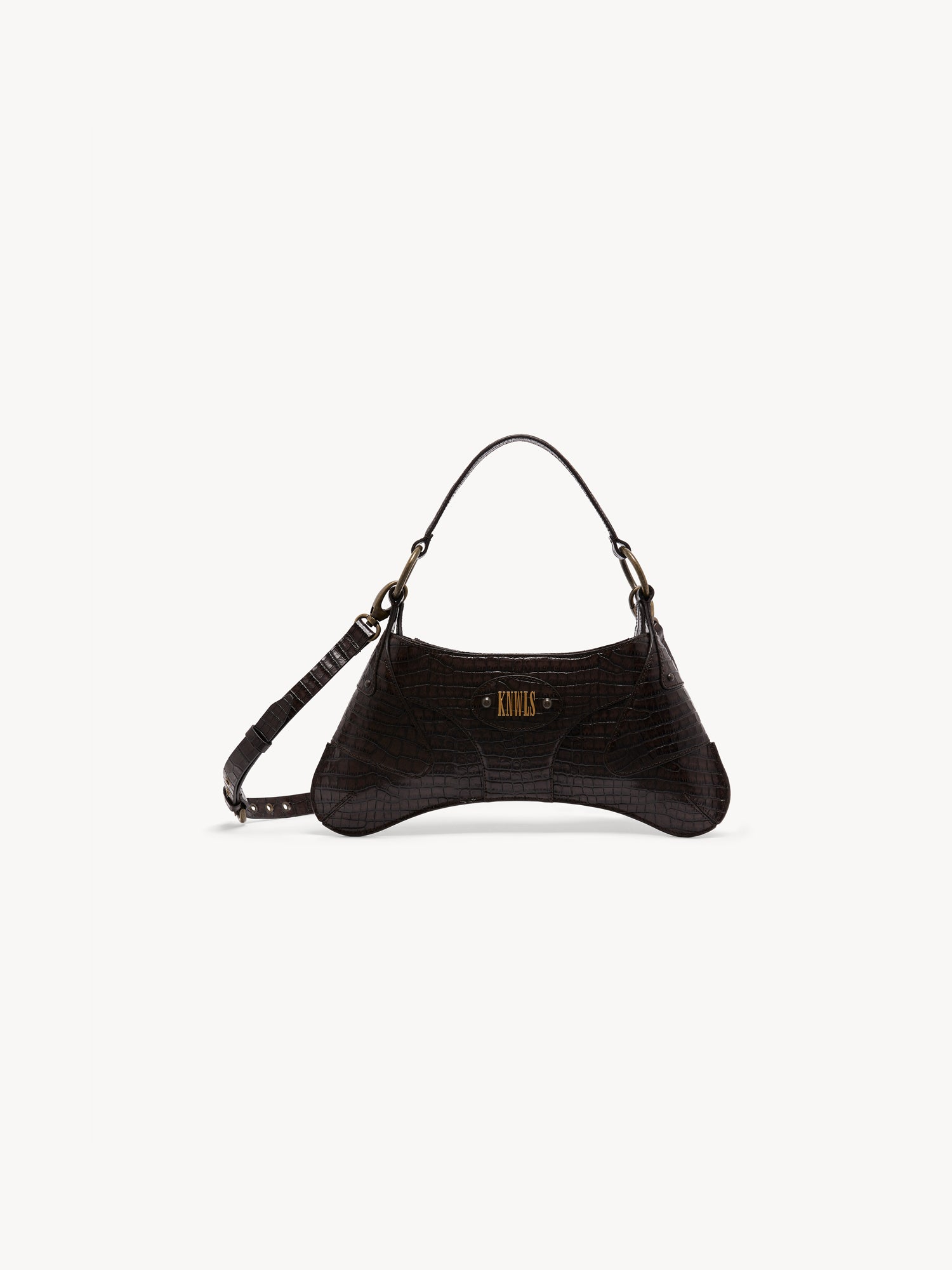 Razr Bag Espresso Croc