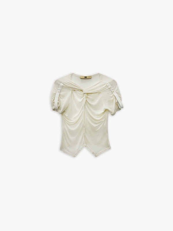 Twist Top Ecru