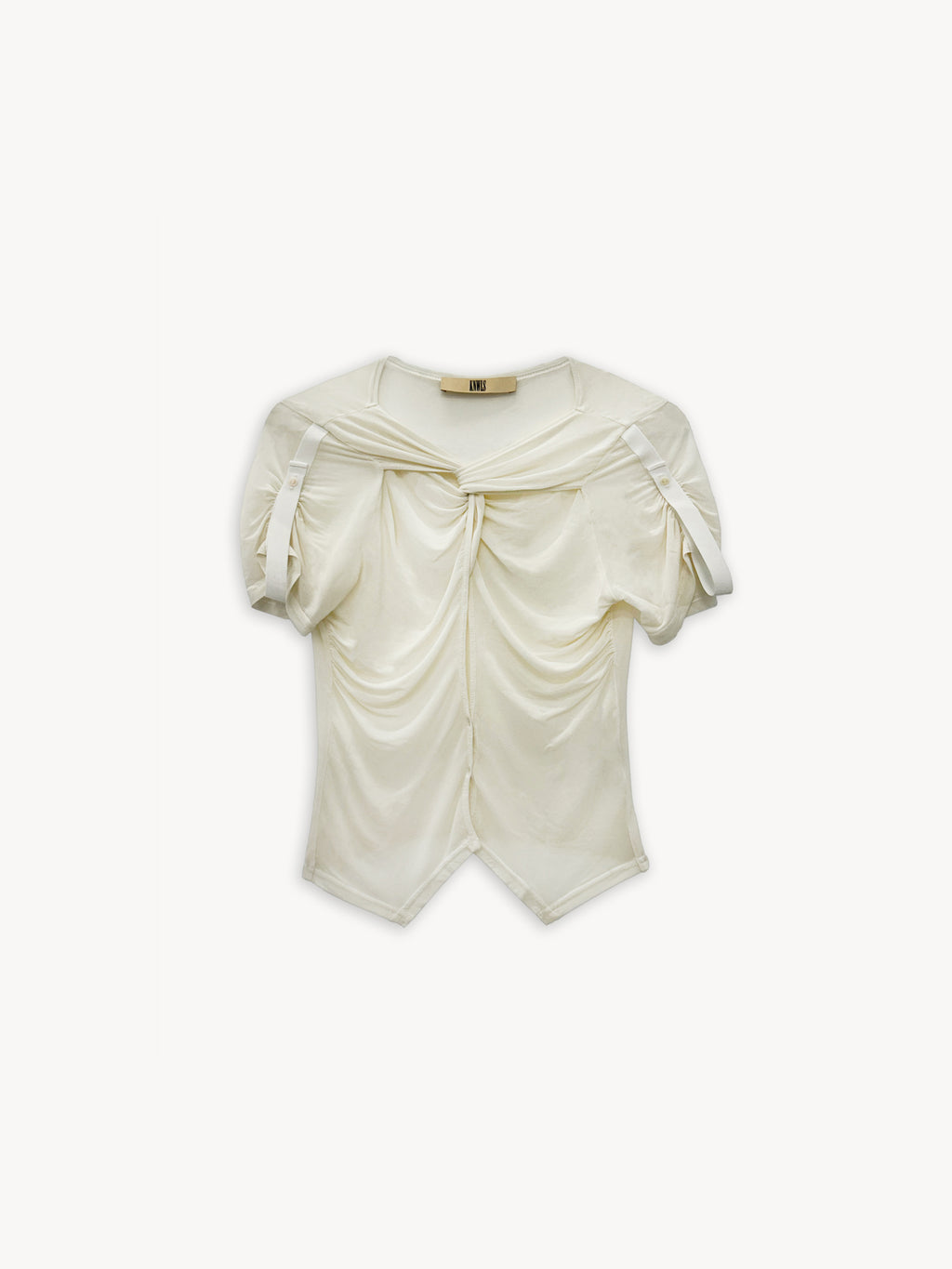 Twist Top Ecru