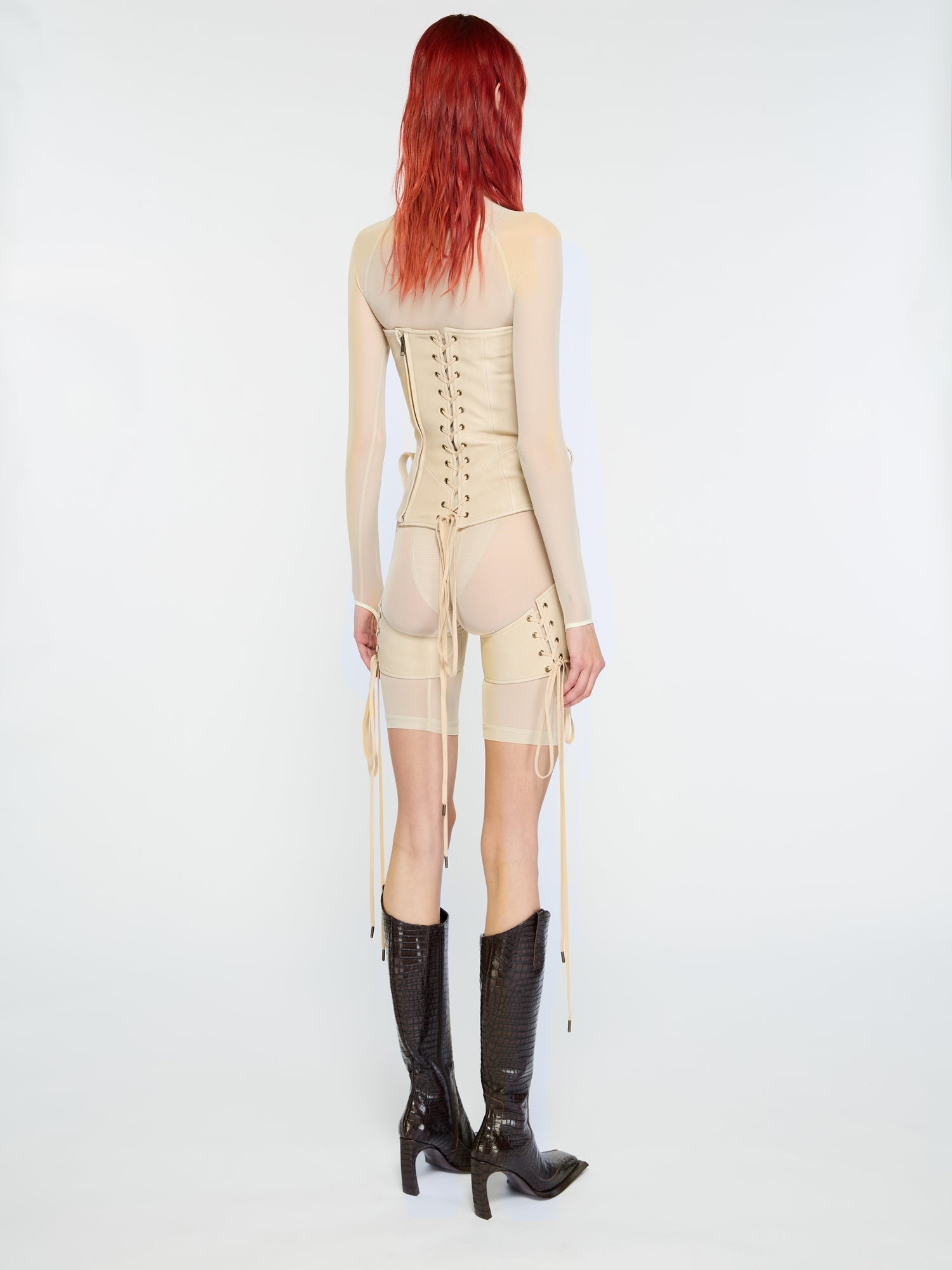 Veil Corset Ecru